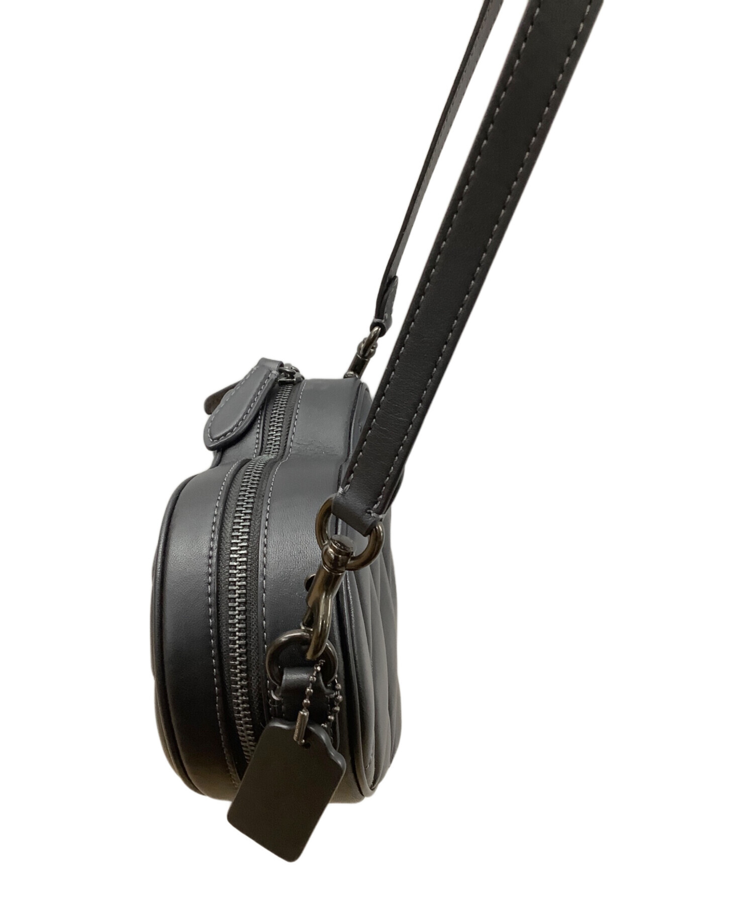 中古・古着通販】COACH (コーチ) ハートクロスボディ・キルティング