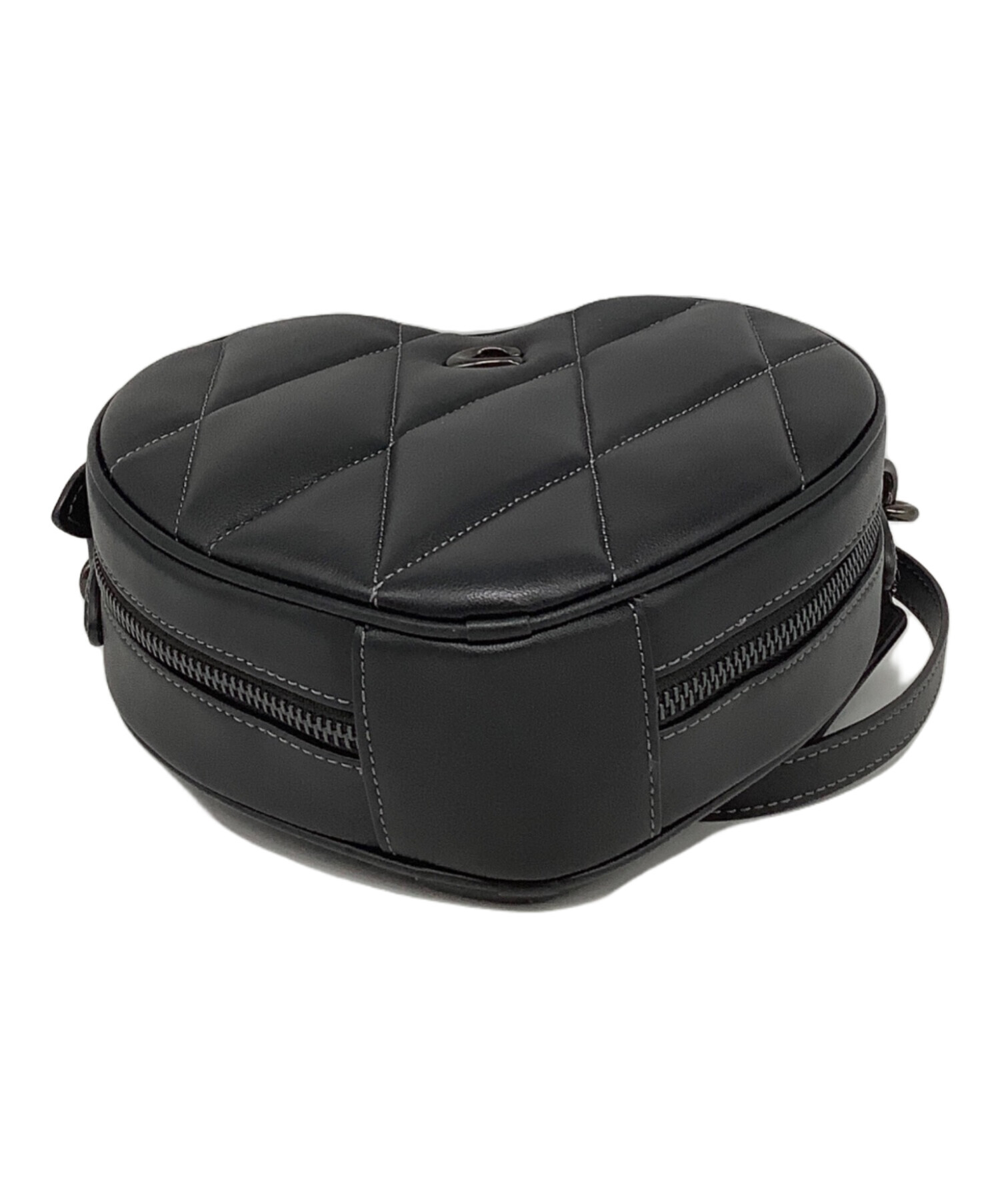 中古・古着通販】COACH (コーチ) ハートクロスボディ・キルティング