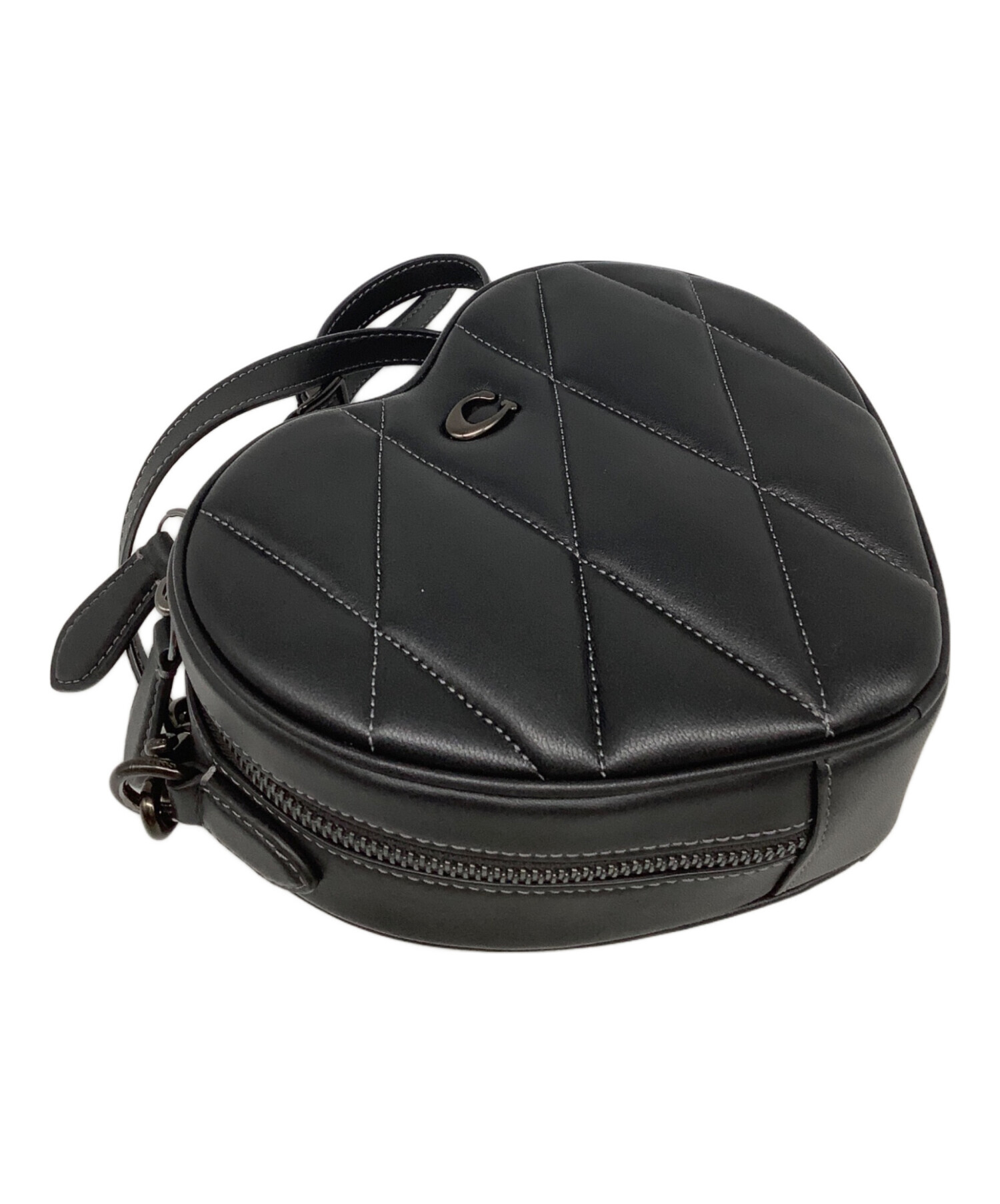 中古・古着通販】COACH (コーチ) ハートクロスボディ・キルティング 