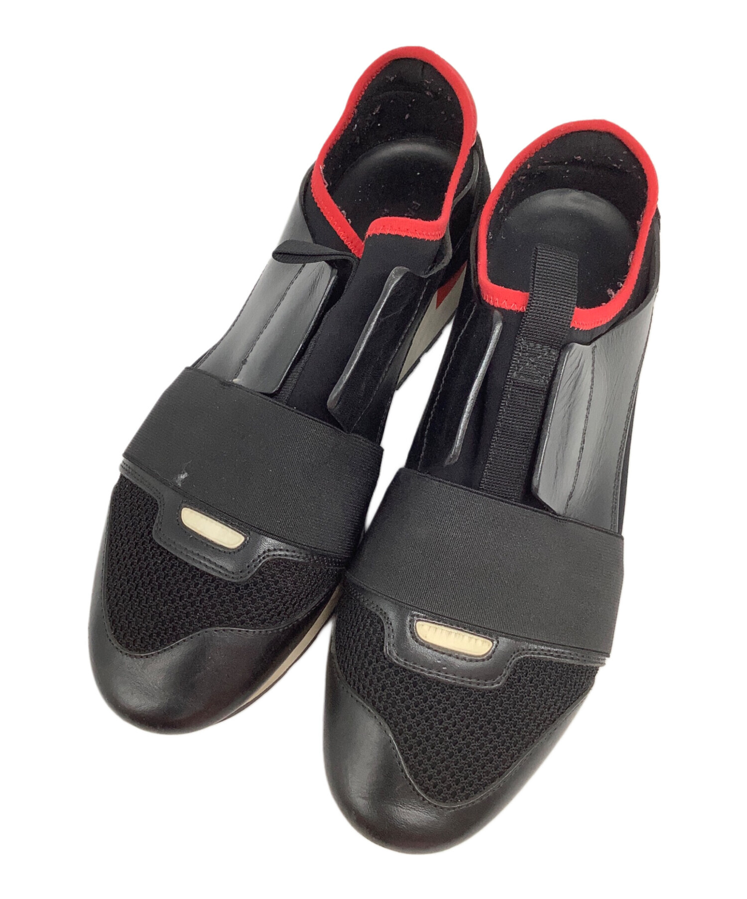 中古・古着通販】BALENCIAGA (バレンシアガ) レースランナー ブラック 
