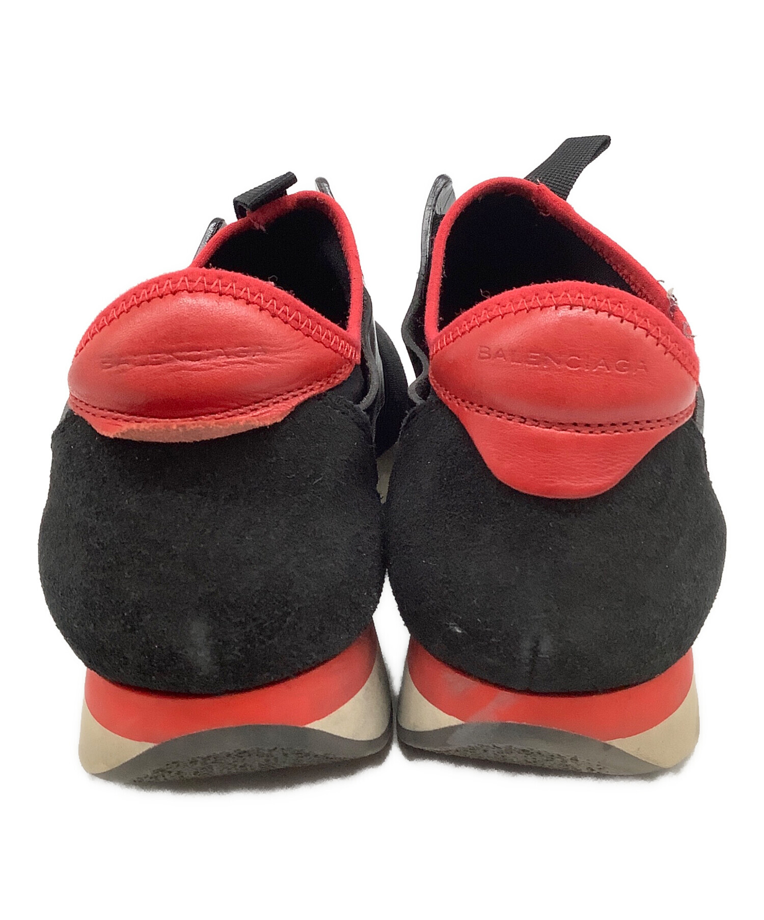 中古・古着通販】BALENCIAGA (バレンシアガ) レースランナー ブラック 