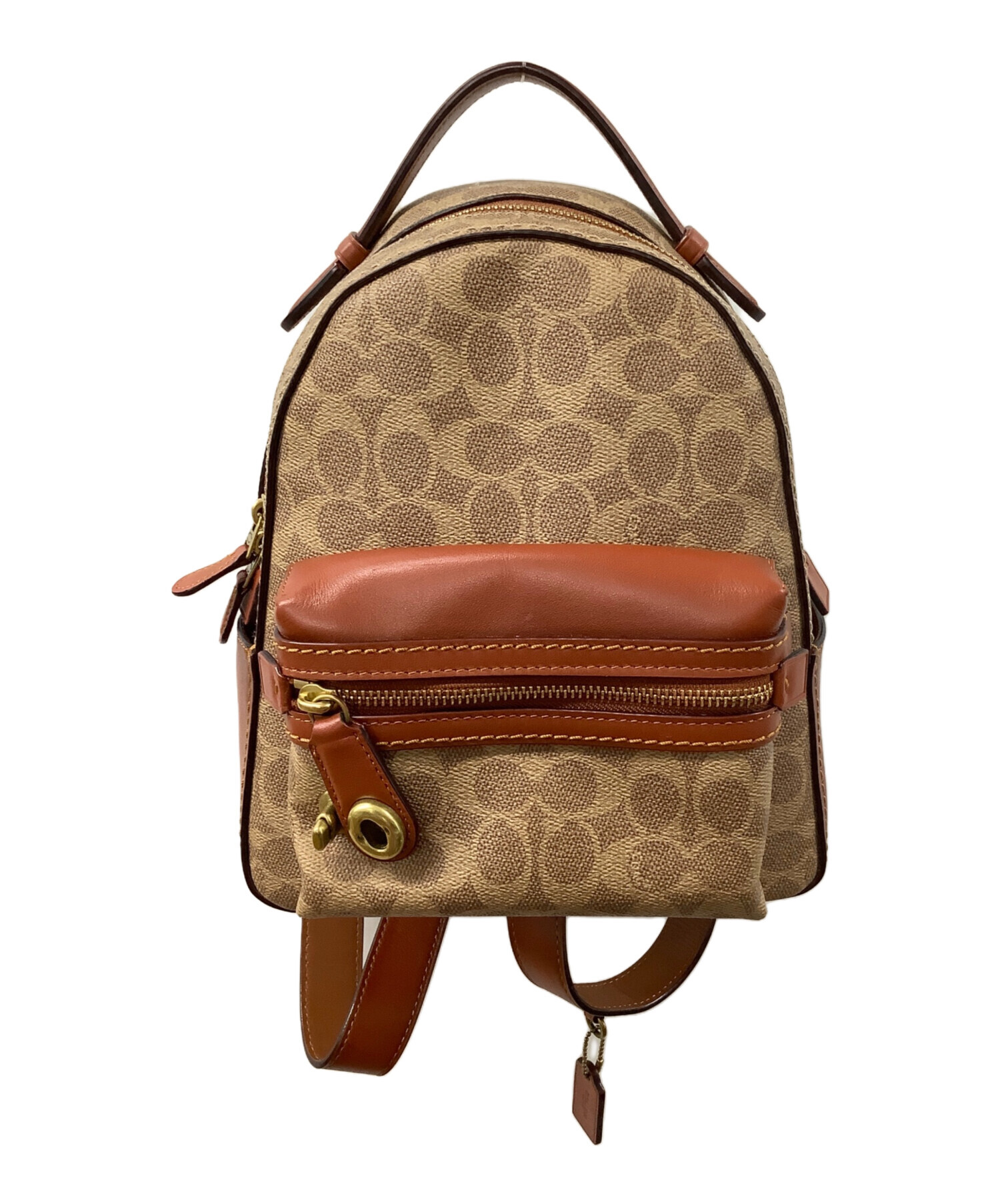 中古・古着通販】COACH (コーチ) リュック ブラウン｜ブランド・古着