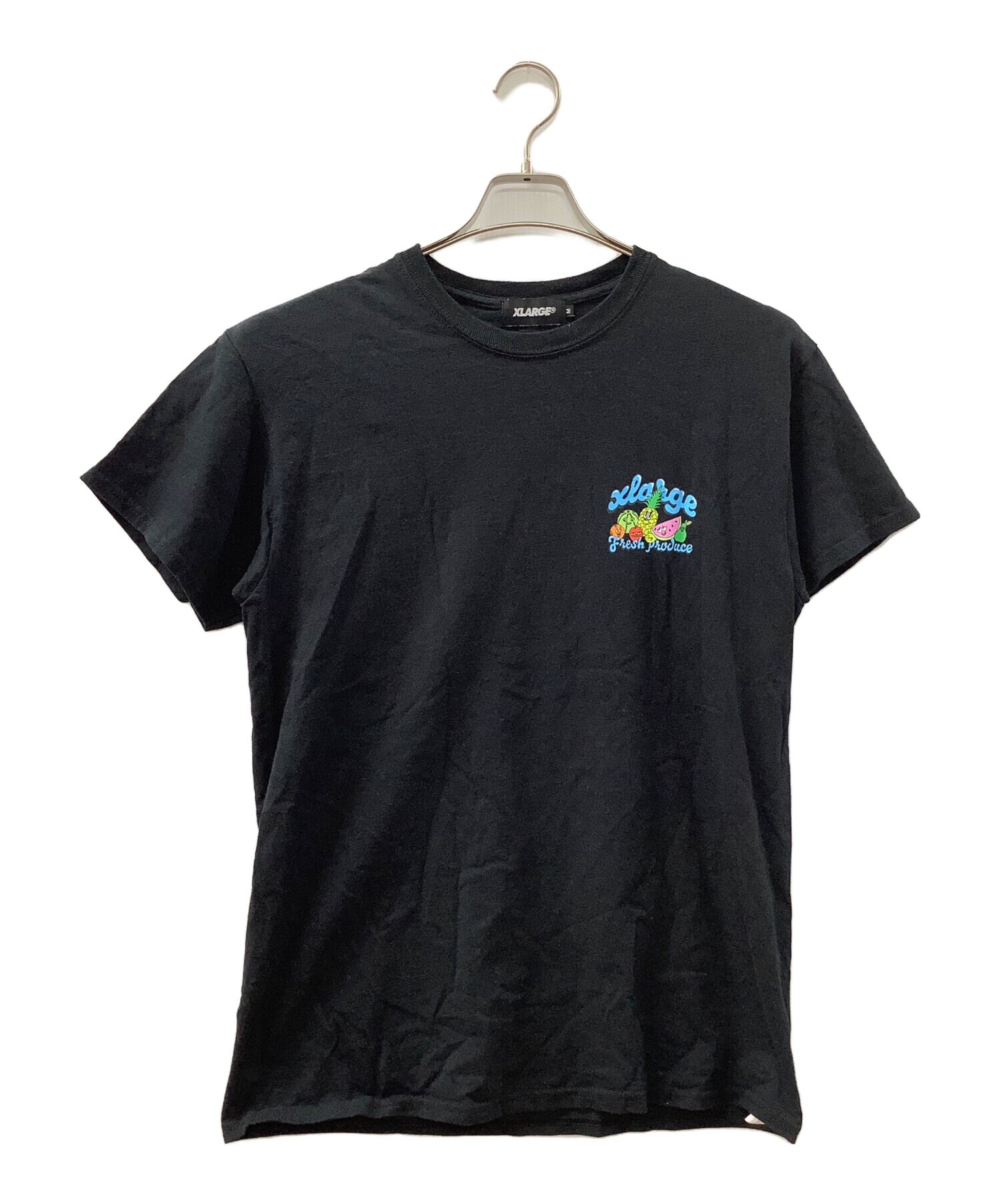 中古・古着通販】X-LARGE (エクストララージ) Tシャツ ブラック サイズ