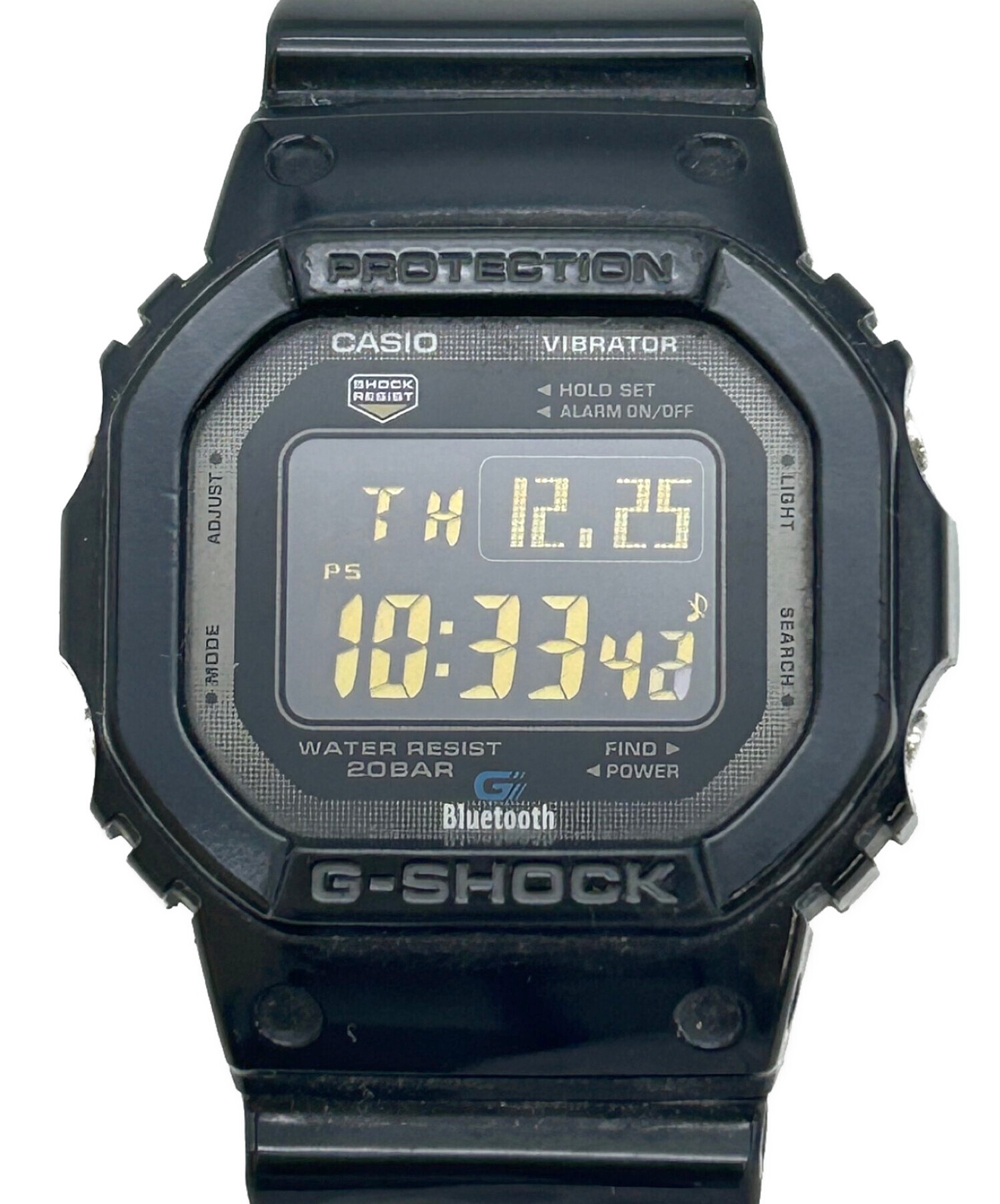 【中古】CASIO G-SHOCK デジタル腕時計 ブラック3506JA 中古・古着通販】CASIO (カシオ) 腕時計/リストウォッチ/デジタル