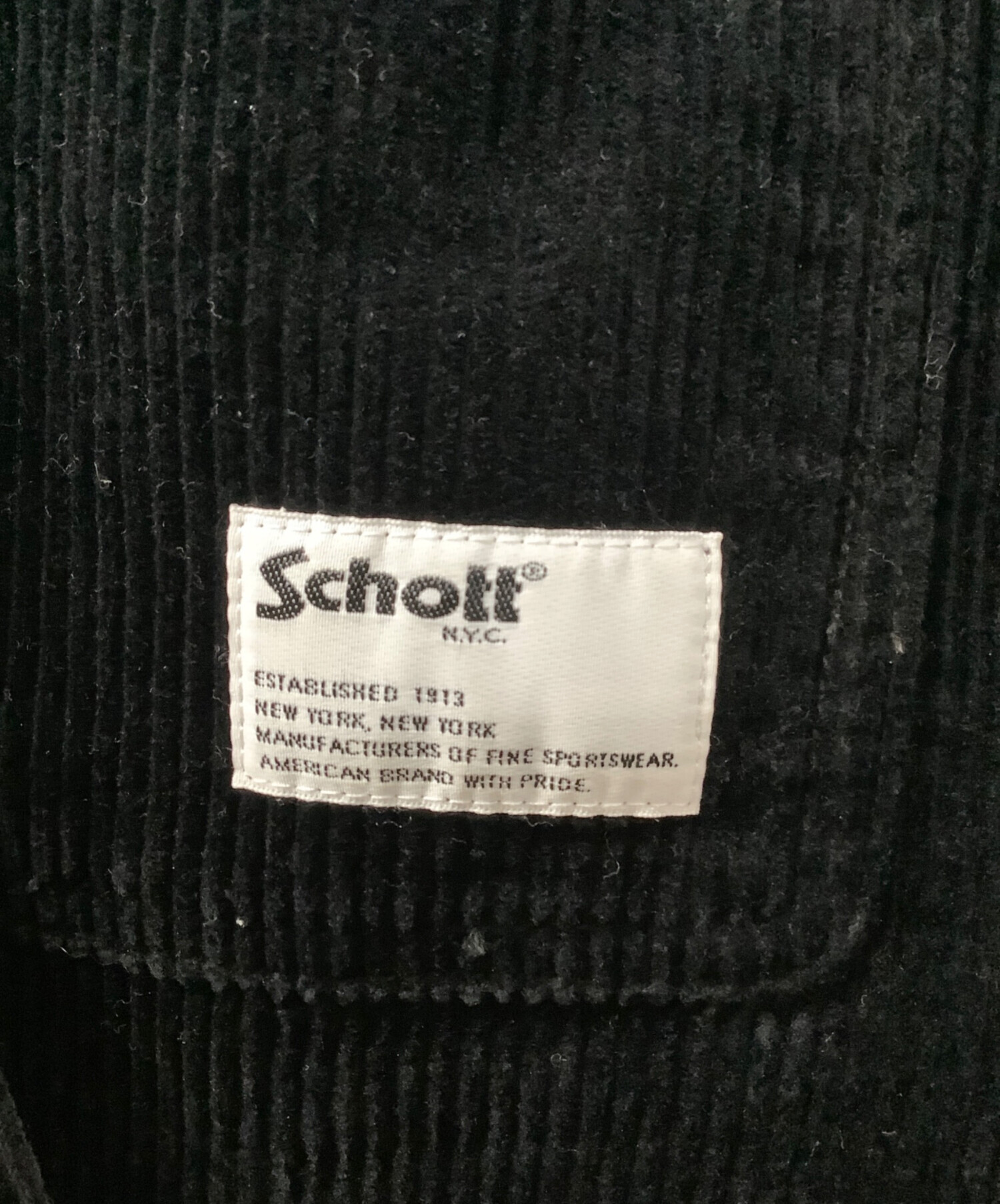 中古・古着通販】schott (ショット) COUDUROY COVERALL JKT