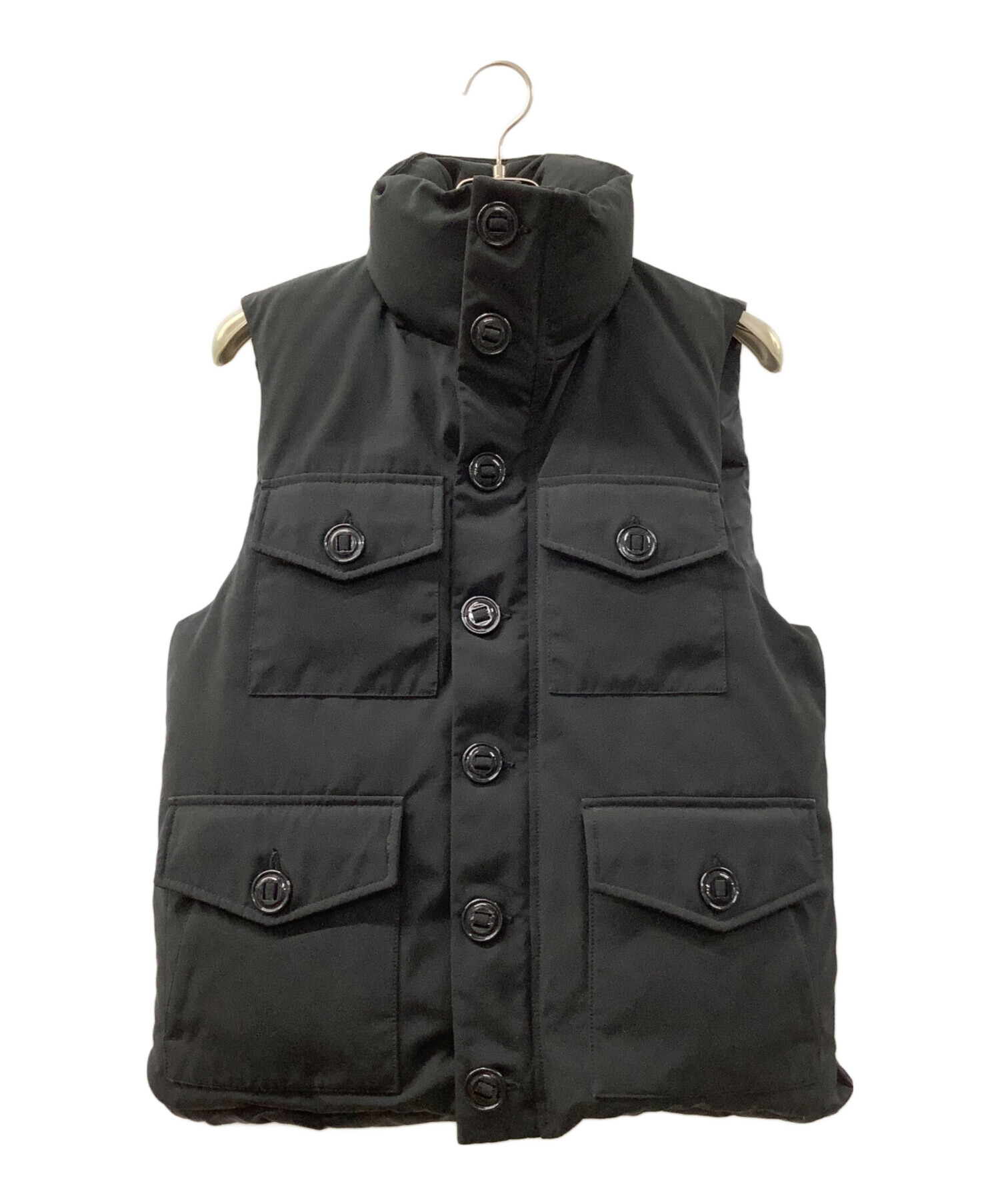  ・カナダグース・ダウンベスト・モントリオール・黒・L 中古・古着通販】CANADA GOOSE (カナダグース) モントリオールダウン