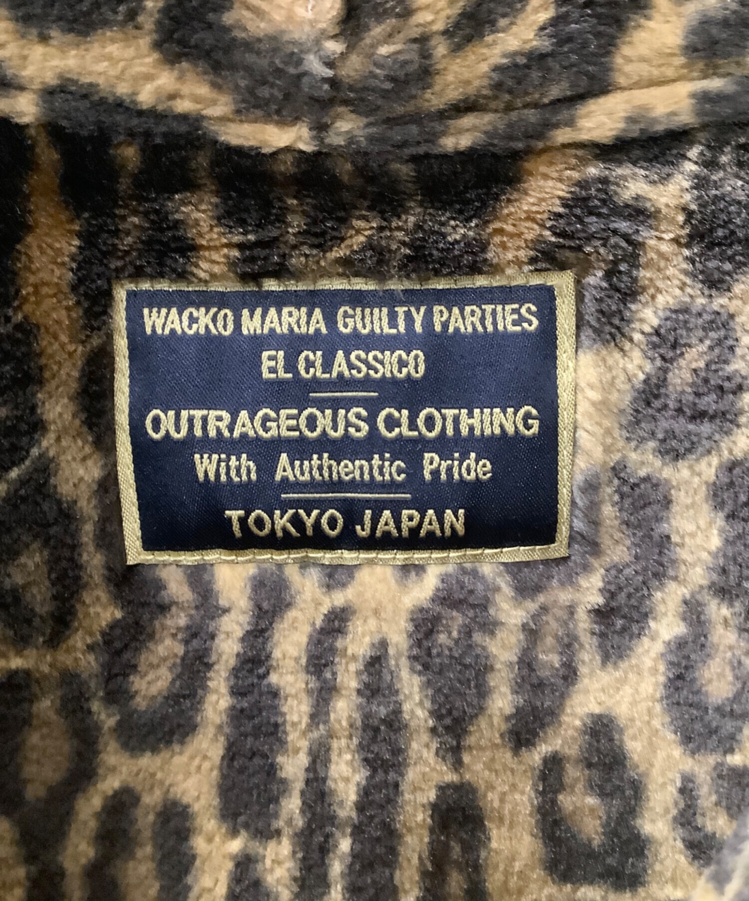 中古・古着通販】WACKO MARIA (ワコマリア) 裏地レオパード