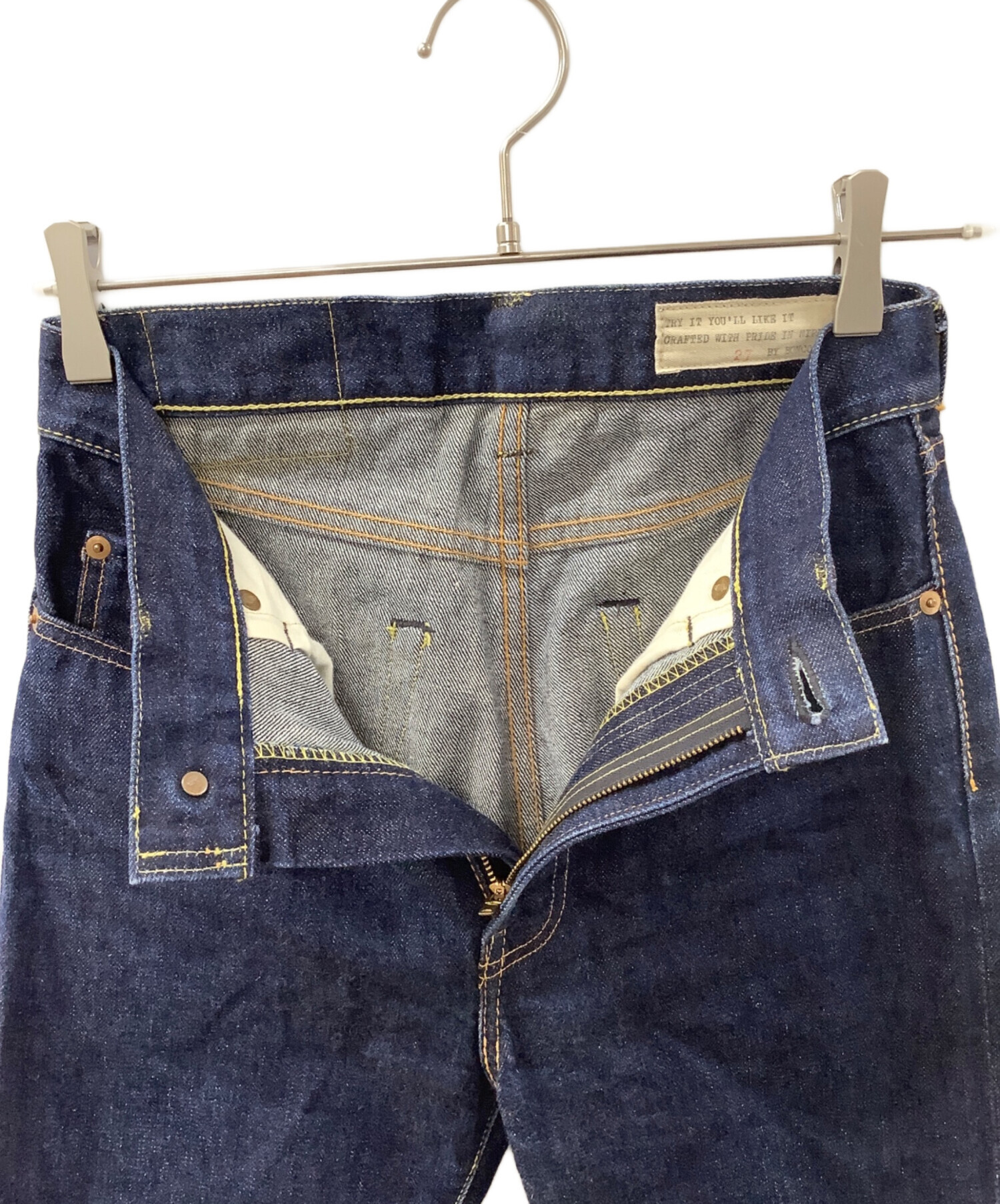 中古・古着通販】BONCOURA (ボンクラ) デニムパンツ インディゴ サイズ