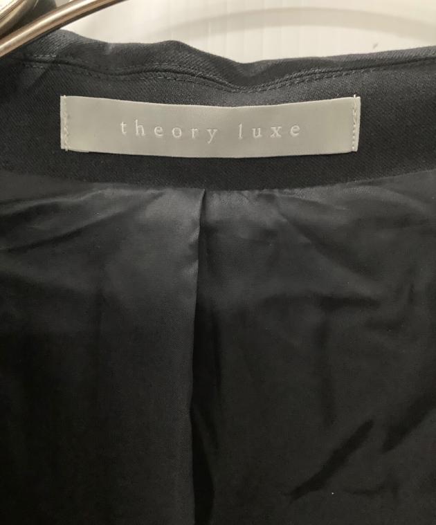 中古・古着通販】theory luxe (セオリーリュクス) ロングジレ ブラック