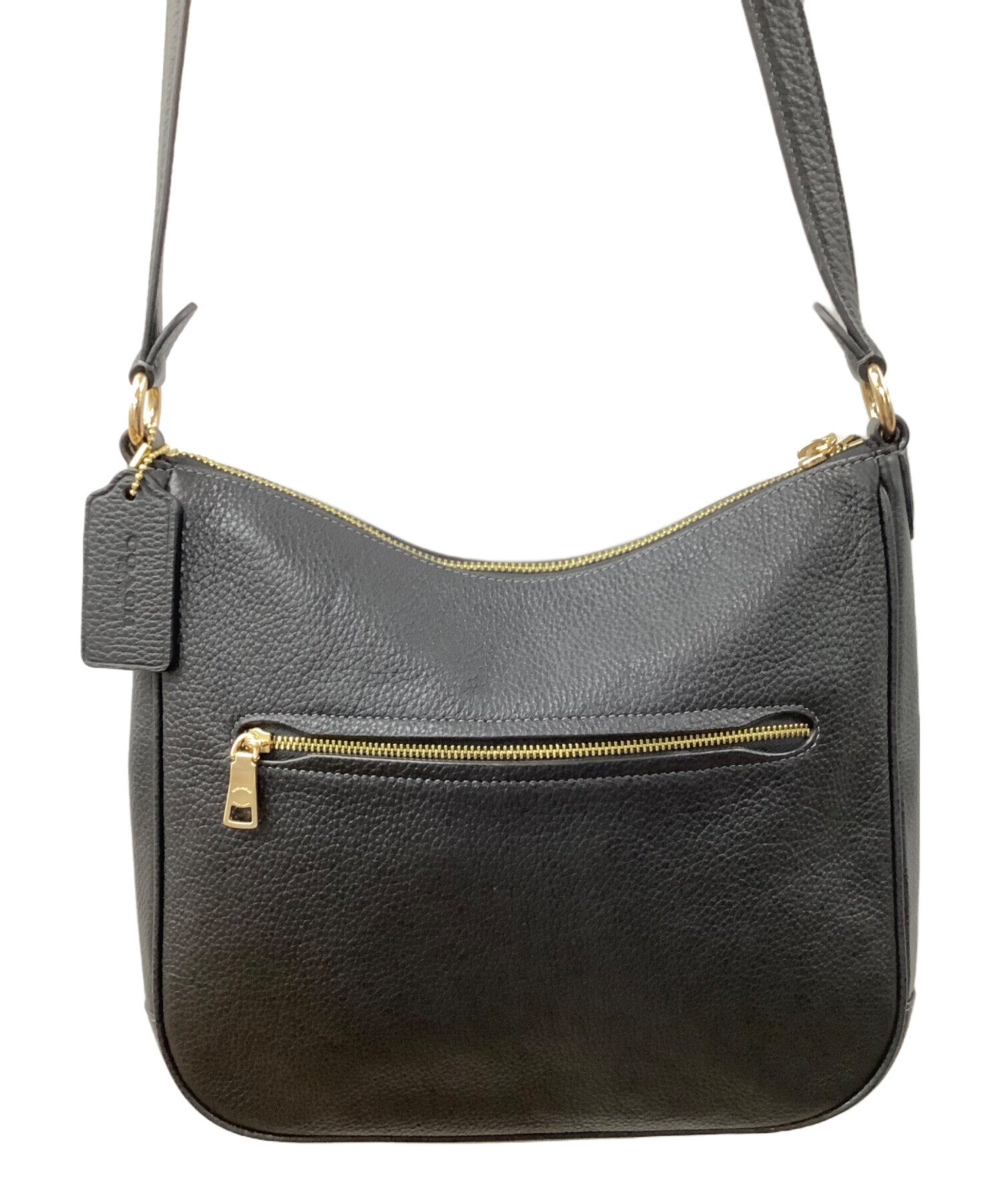 中古・古着通販】COACH (コーチ) エリー ファイル バッグ ブラック