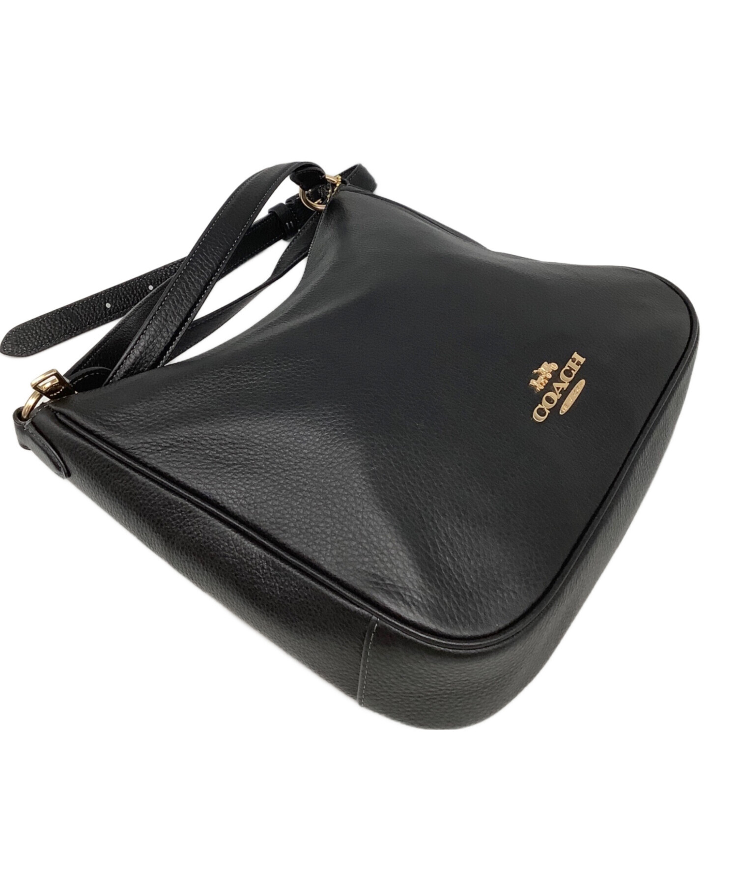 中古・古着通販】COACH (コーチ) エリー ファイル バッグ ブラック