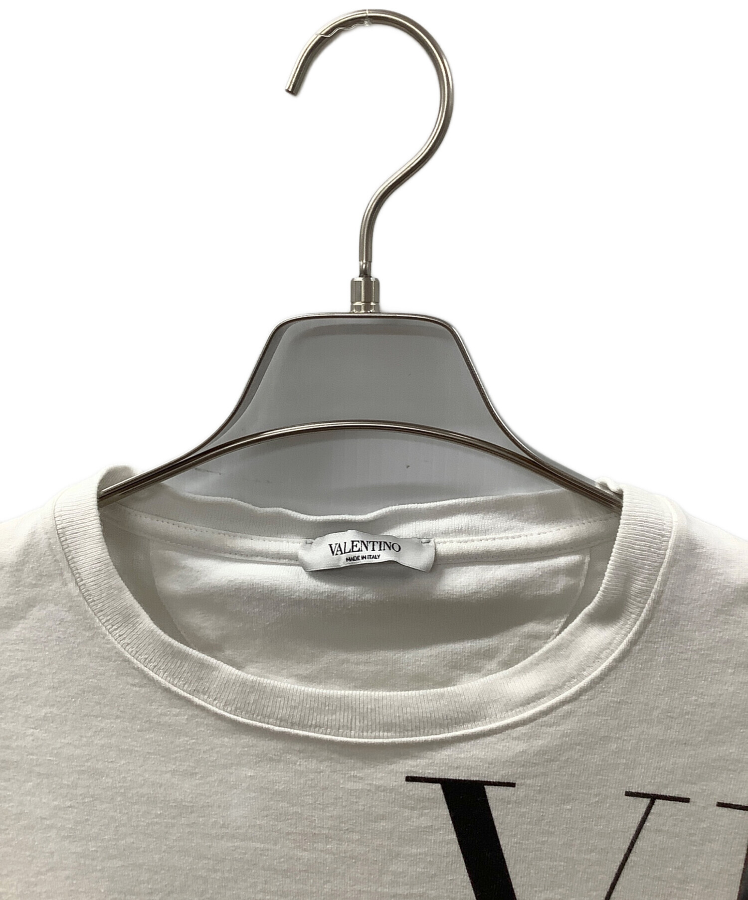 中古・古着通販】VALENTINO (ヴァレンティノ) Tシャツ ホワイト サイズ 