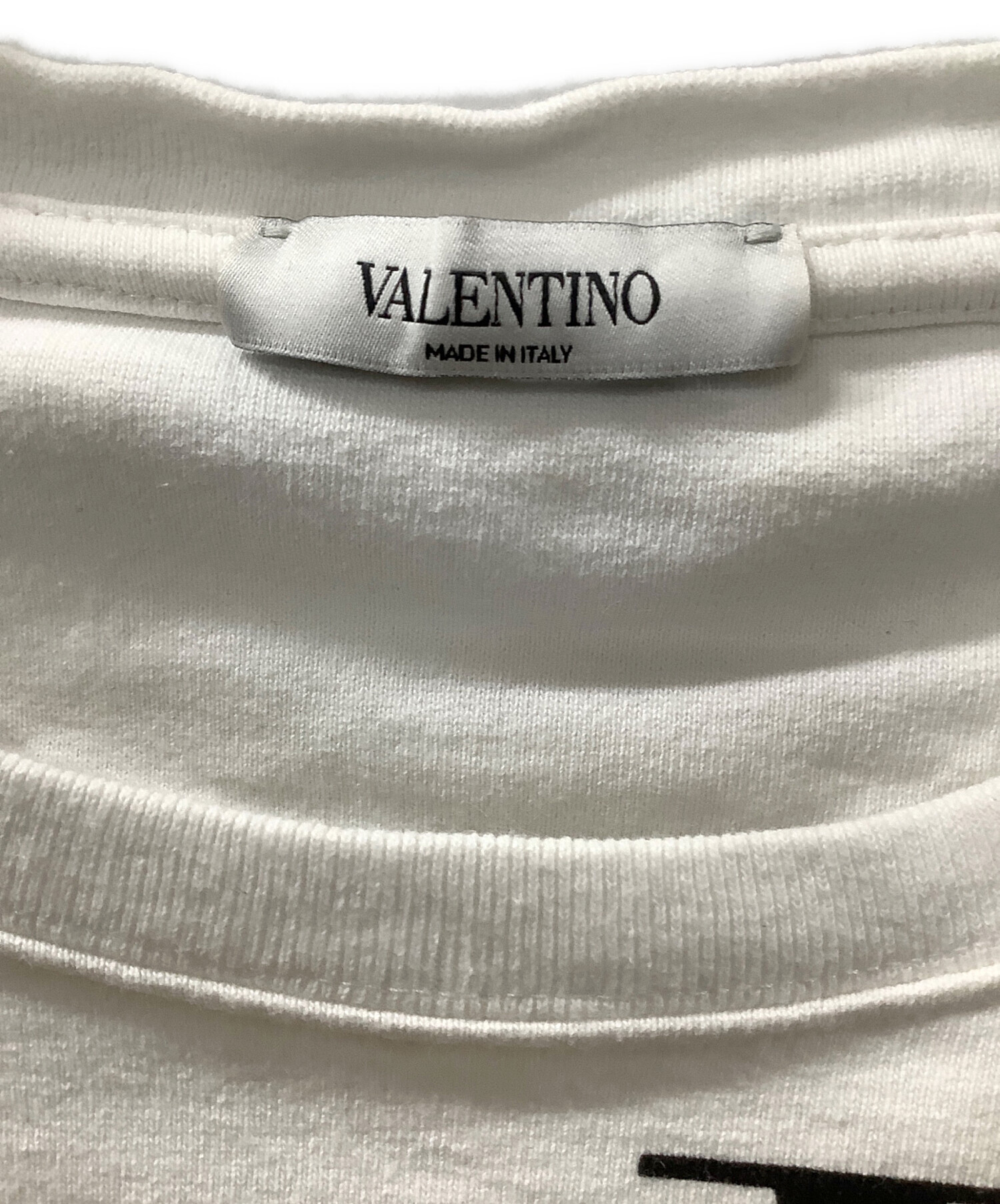 中古・古着通販】VALENTINO (ヴァレンティノ) Tシャツ ホワイト サイズ