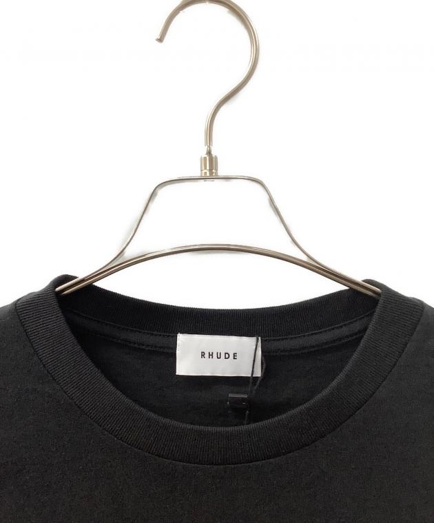 中古・古着通販】RHUDE (ルード) Tシャツ ブラック サイズ:L｜ブランド
