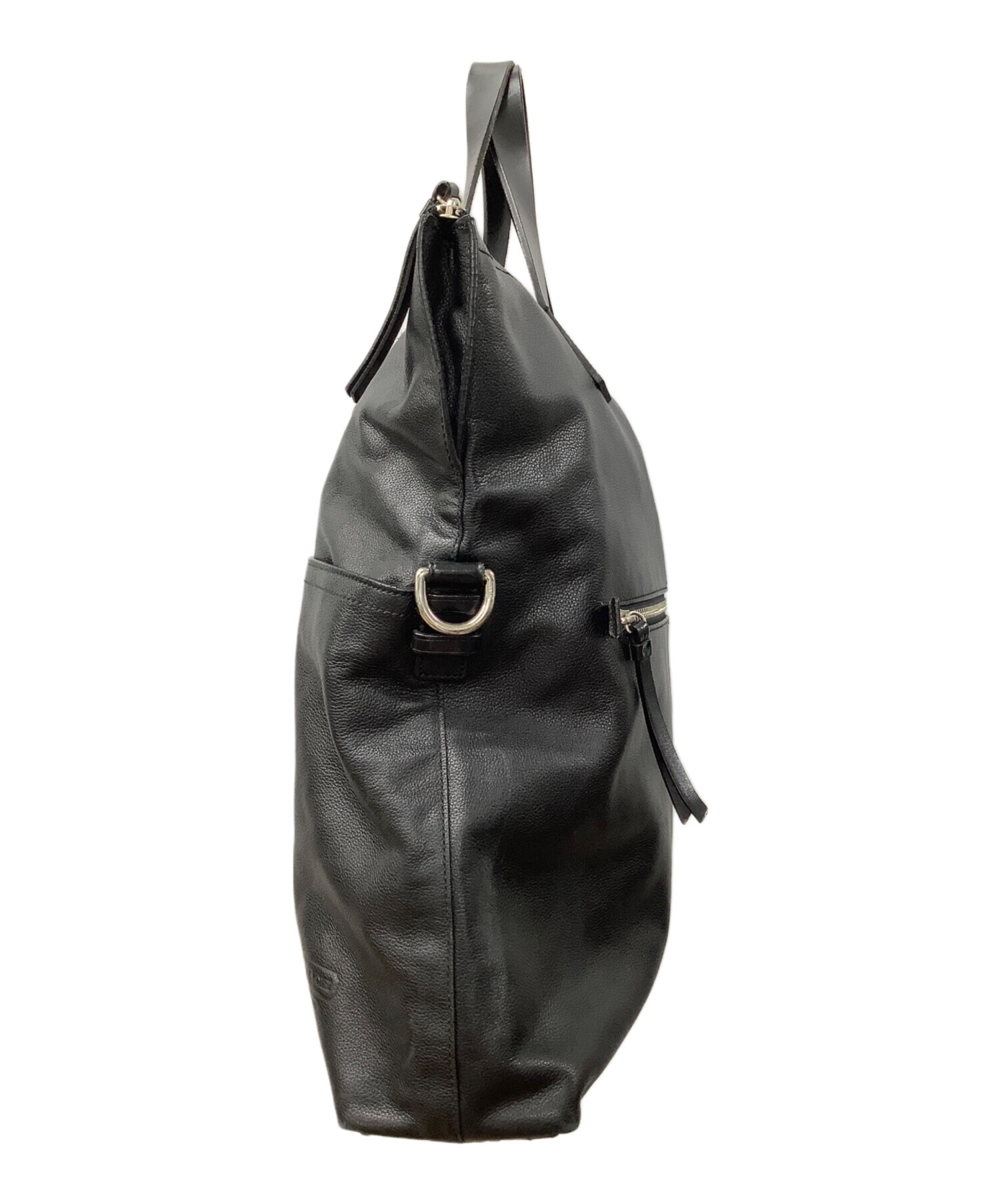 中古・古着通販】COACH (コーチ) トンプソンショルダーバッグ ブラック 