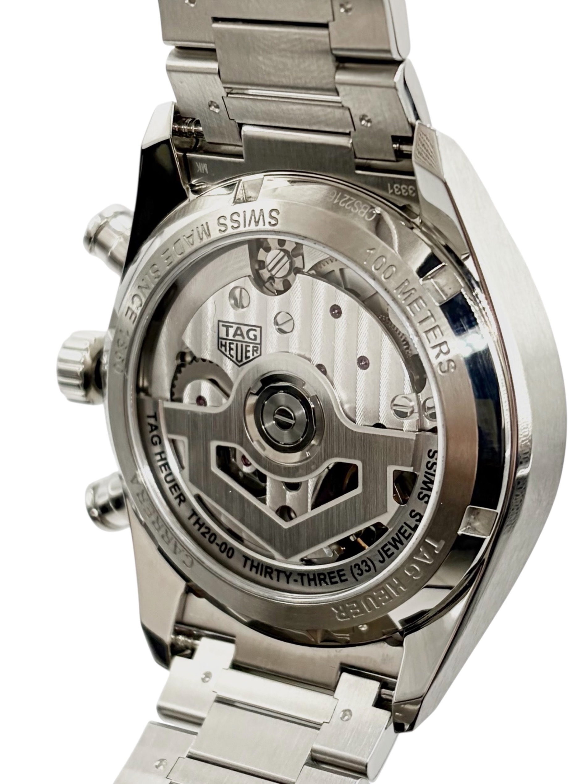も*プ様 TAG Heuer Carrera 自動巻き時計　メンズ腕時計　中古稼 中古・古着通販】TAG Heuer (タグ・ホイヤー) Carrera Chronograph