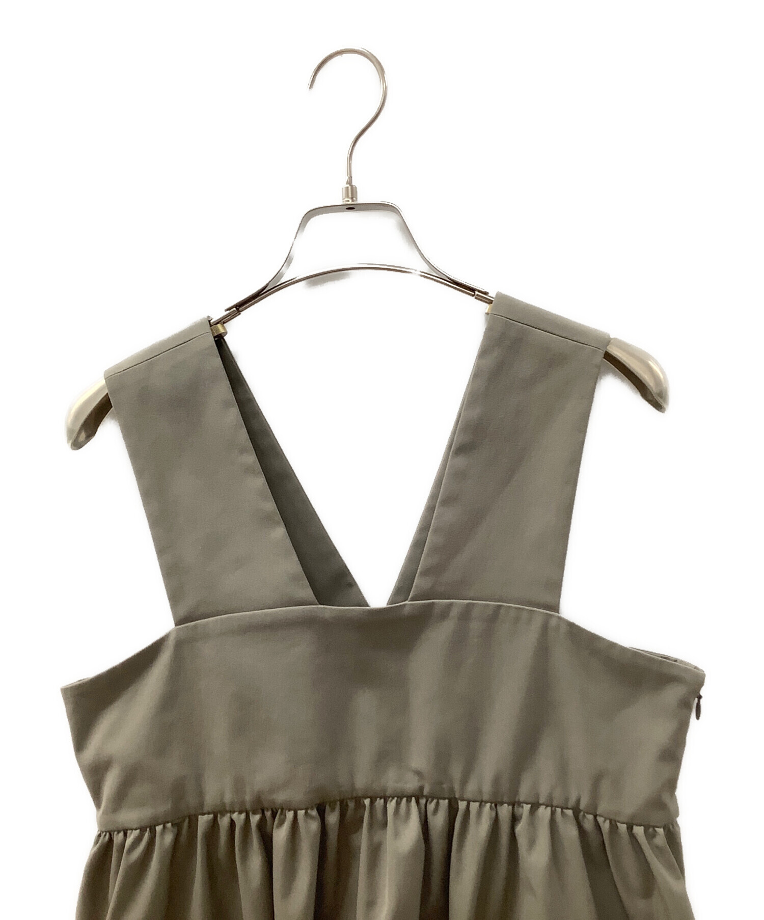 UNITED ARROWS ユナイテッドアローズ ツイルキャミソールワンピース  