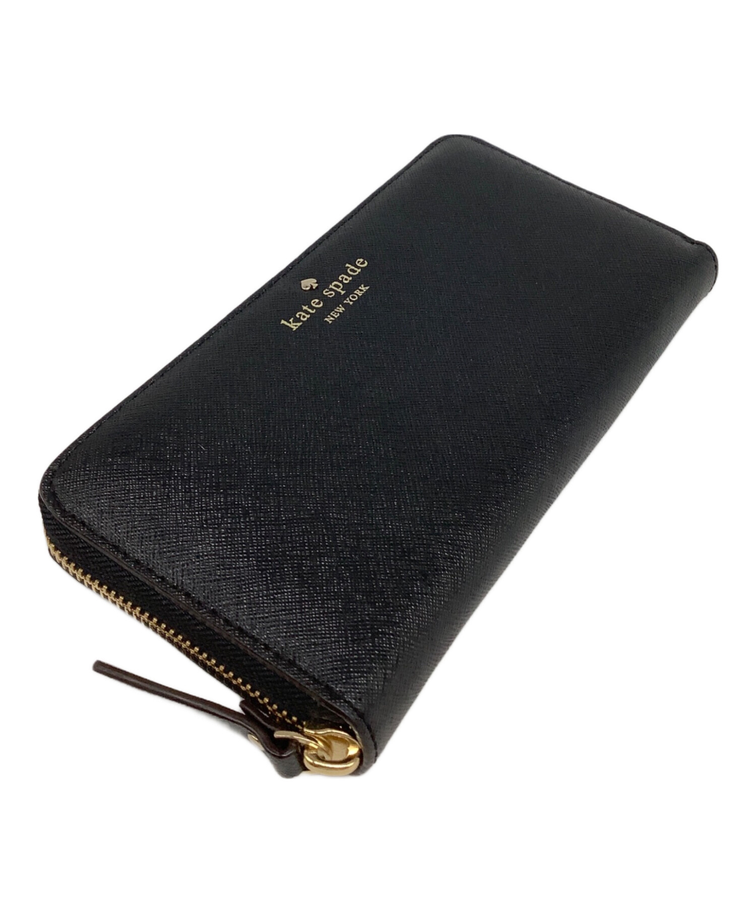 中古・古着通販】Kate Spade (ケイトスペード) 長財布 ブラック