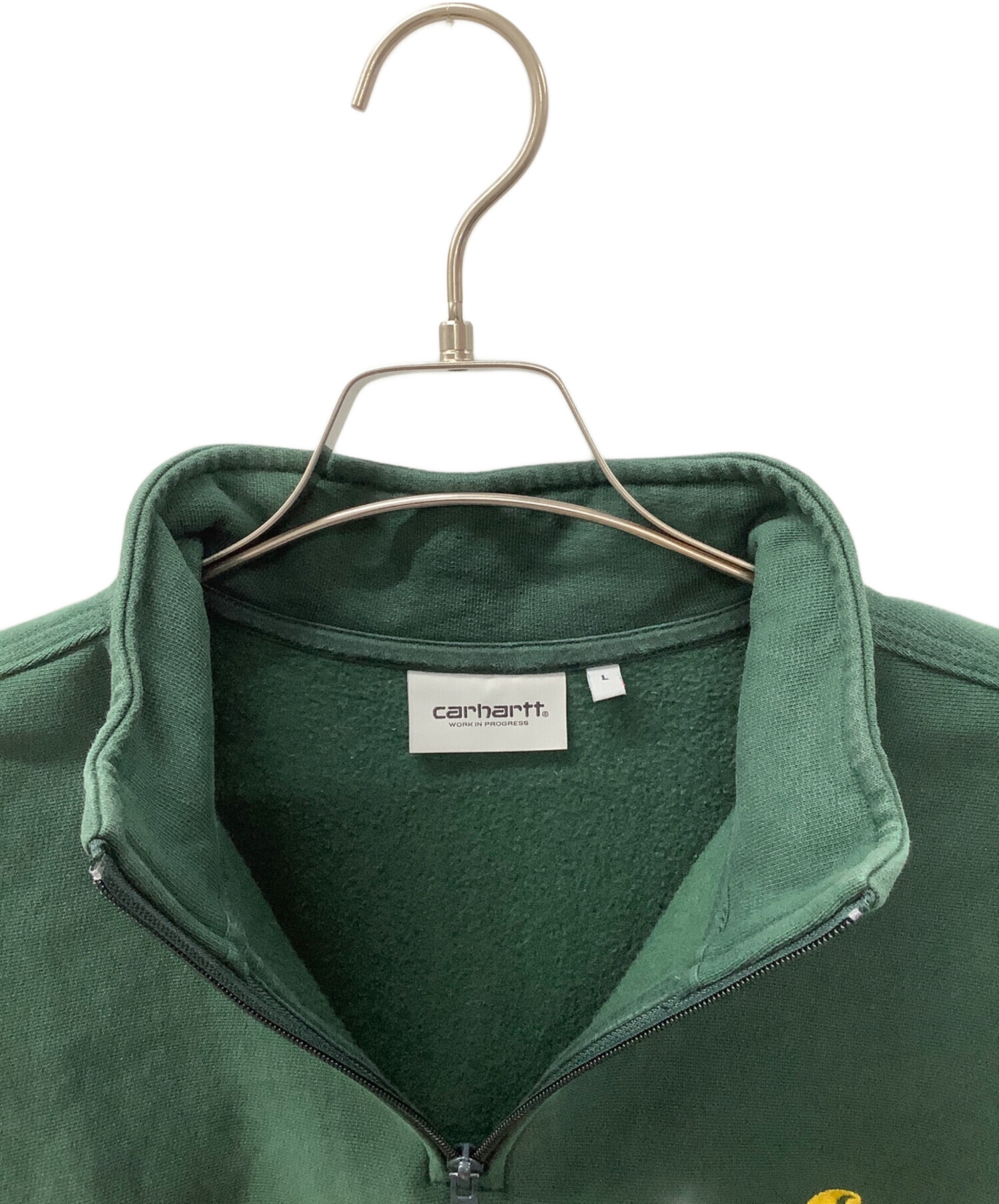 中古・古着通販】CarHartt (カーハート) ハーフジップスウェット