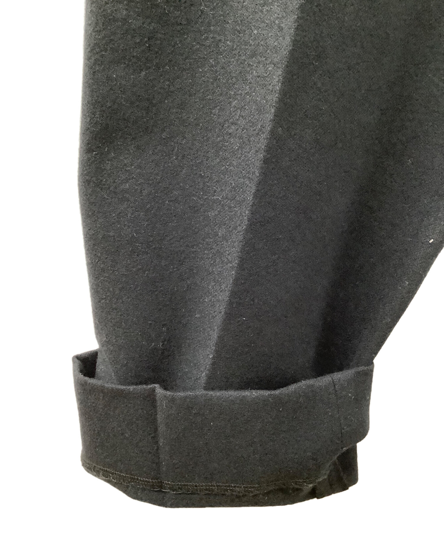 【裾未カット】 Maison Margiela ⑭ ウールスラックスグレー 48 中古・古着通販】Maison Margiela (メゾンマルジェラ) ウールパンツ