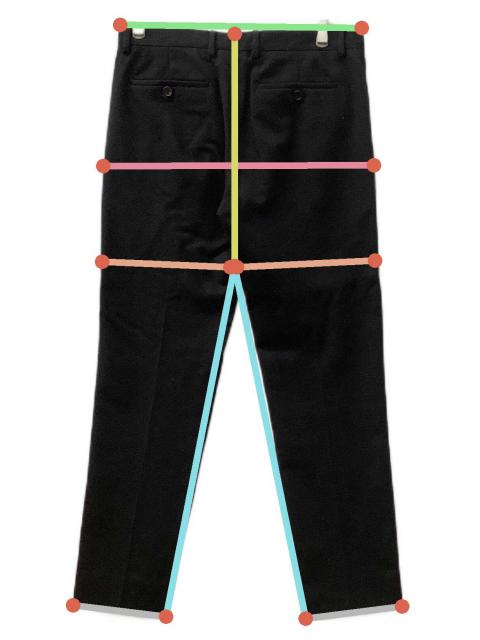 中古・古着通販】Maison Margiela (メゾンマルジェラ) ウールパンツ