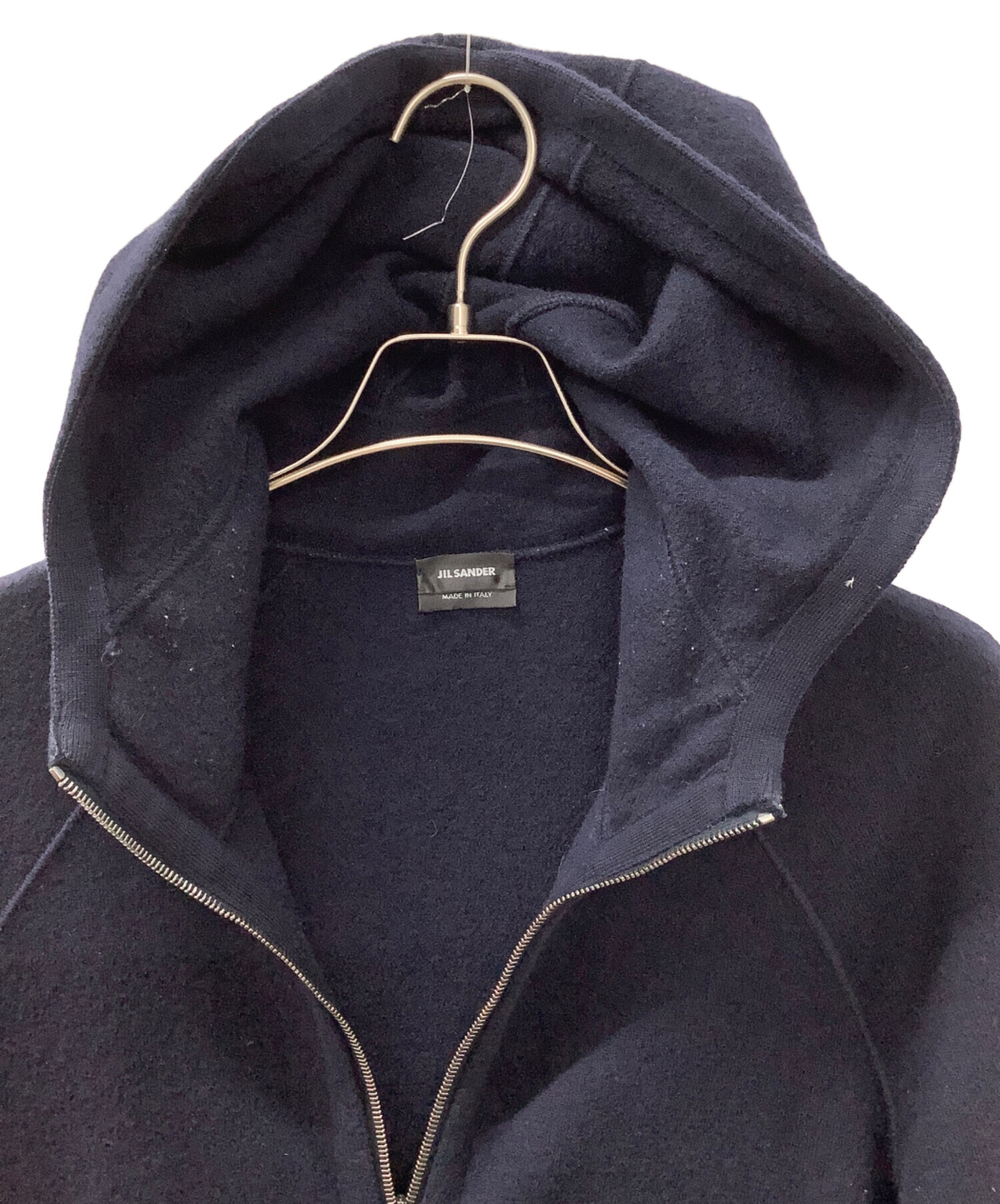 中古・古着通販】JIL SANDER (ジルサンダー) メルトンウール ジップ 
