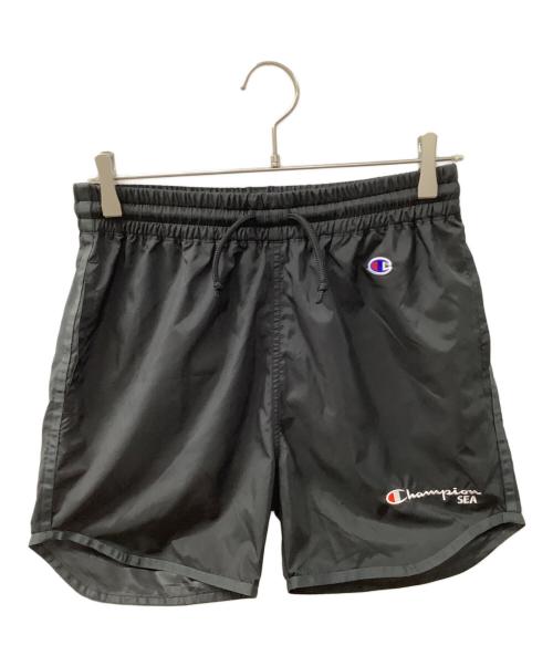 中古　黒　M WIND AND SEA × Champion SHORTS 中古・古着通販】WIND AND SEA (ウィンダンシー) Champion