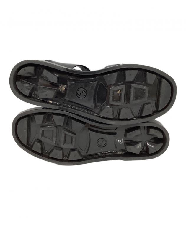 【中古品】GUCCI グッチ　グルカサンダル　ブラック　27.0センチ 中古・古着通販】GUCCI (グッチ) グルカサンダル ブラック サイズ:37