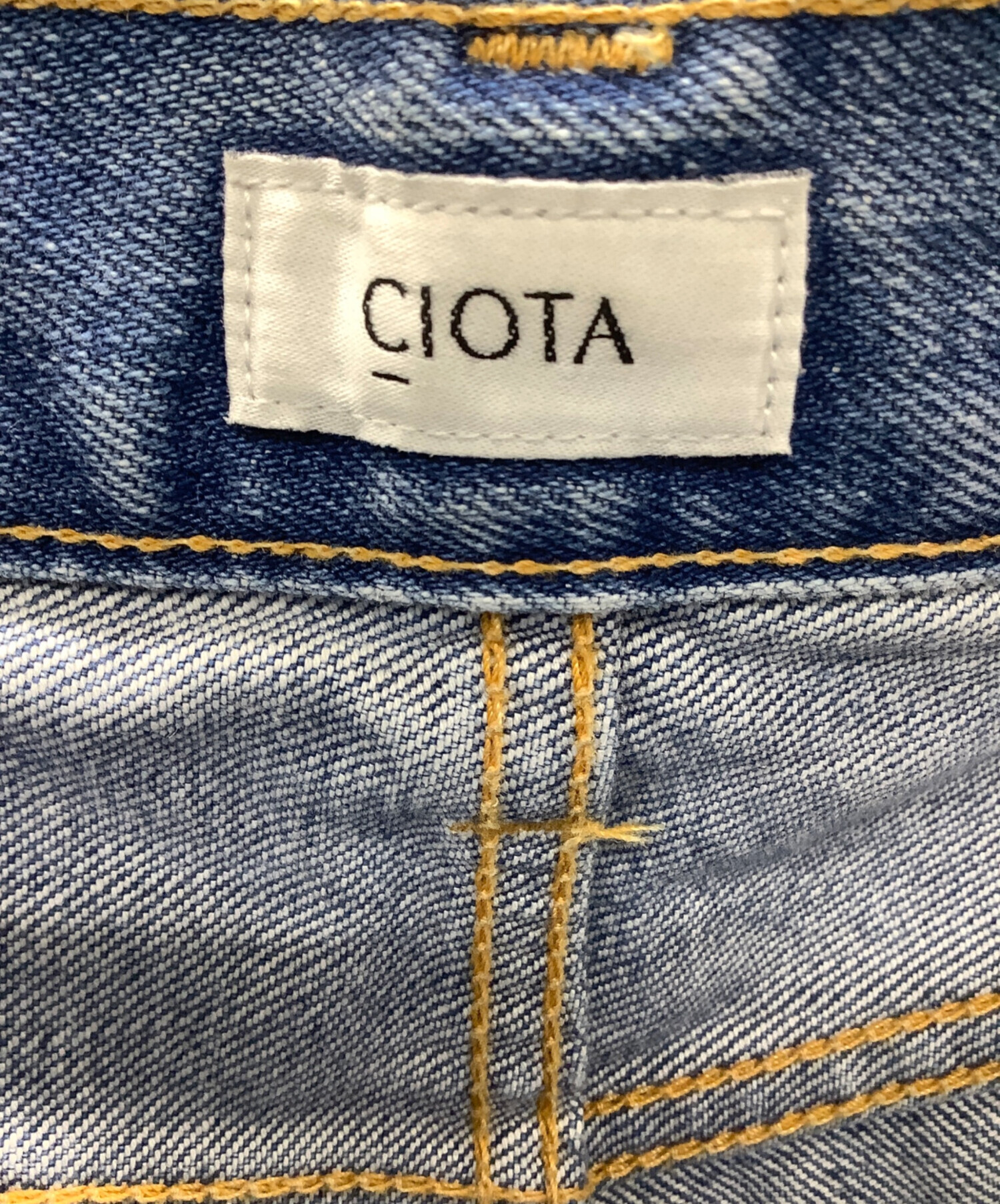 中古・古着通販】CIOTA (シオタ) スビンコットン 13.5oz テーパード 