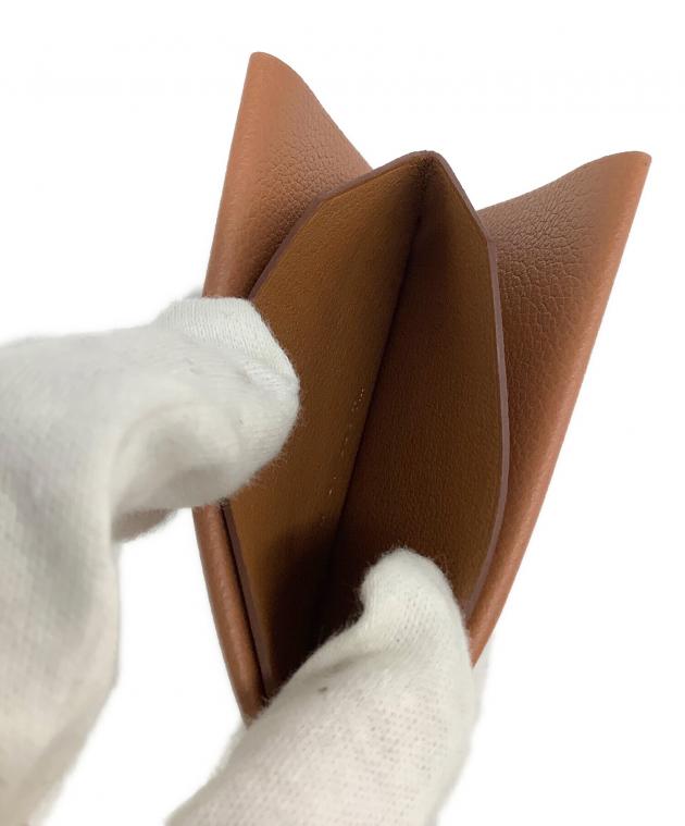 中古・古着通販】HERMES (エルメス) カードケース ブラウン｜ブランド