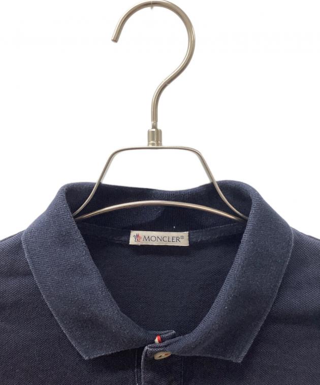 中古・古着通販】MONCLER (モンクレール) ポロシャツ ネイビー