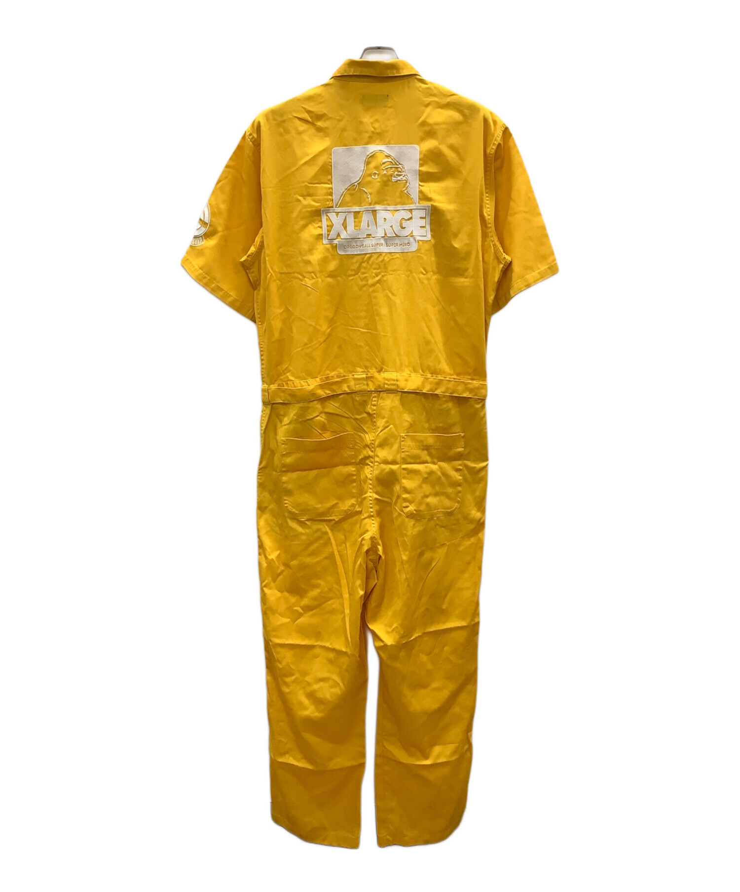 中古・古着通販】X-LARGE (エクストララージ) つなぎ イエロー サイズ