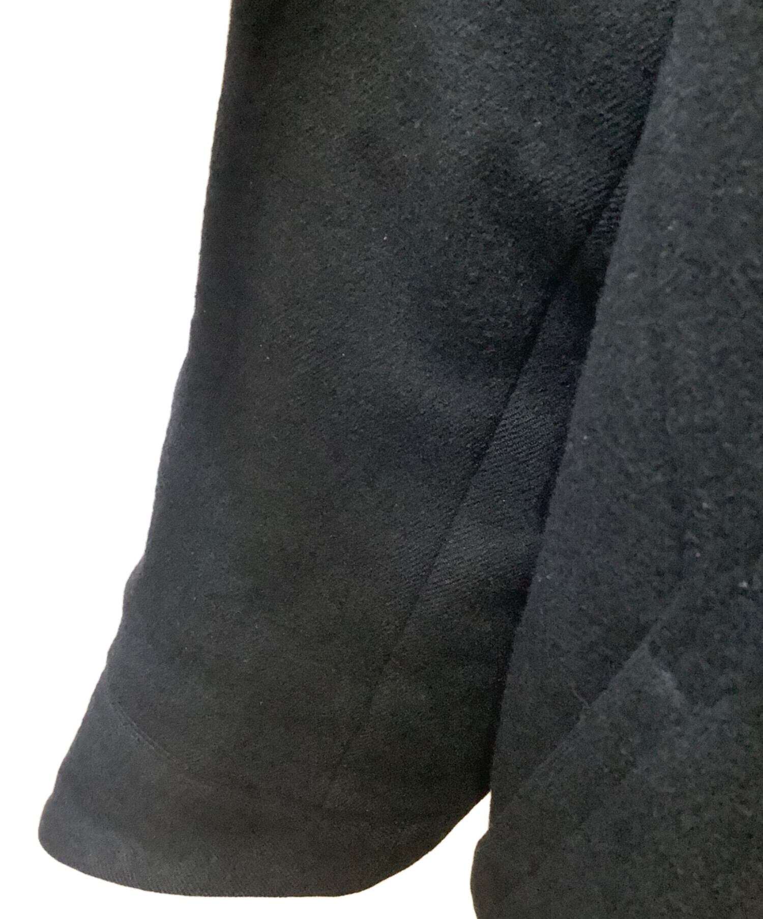 中古・古着通販】hatra (ハトラ) コート ブラック サイズ:2｜ブランド