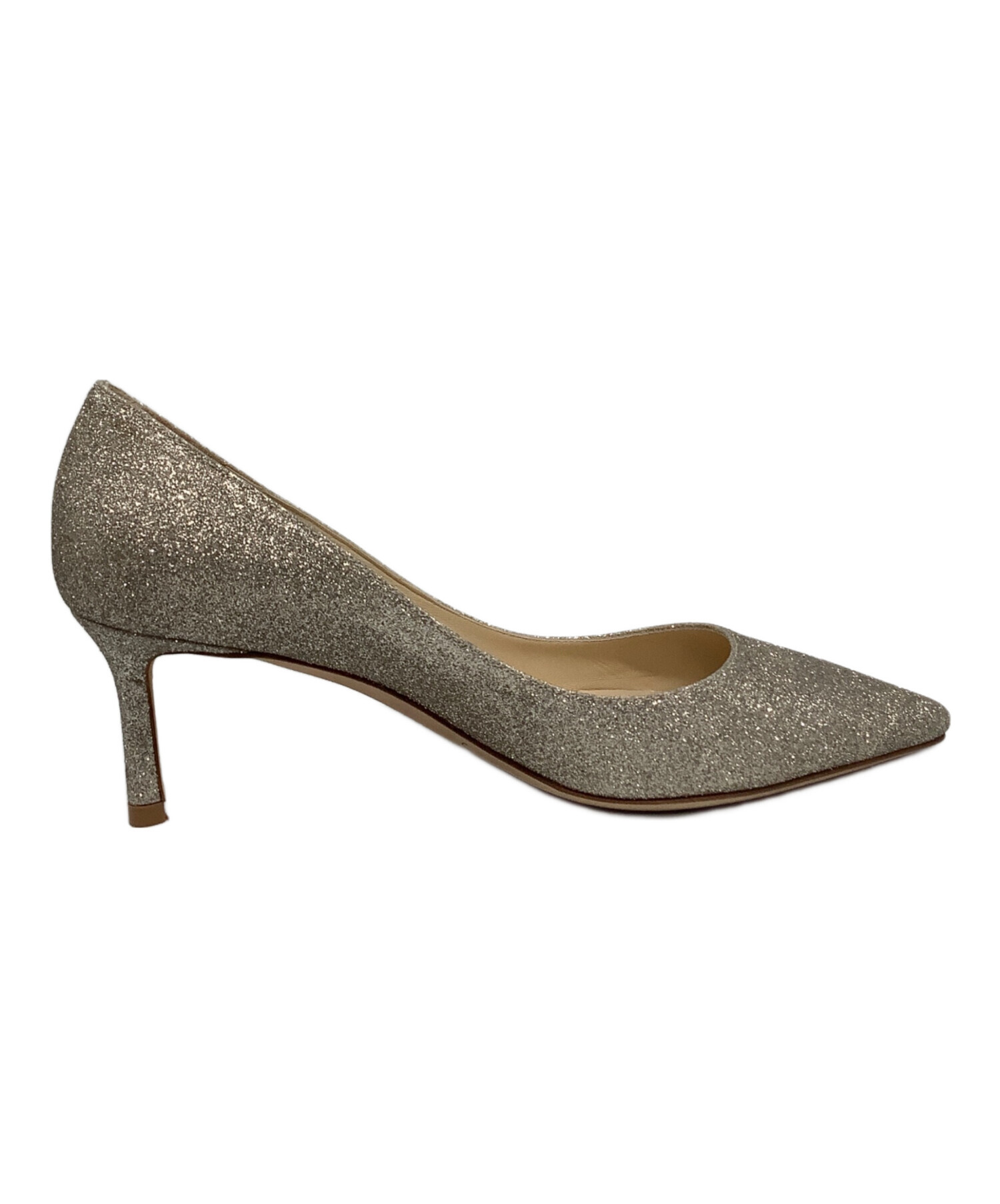 中古・古着通販】JIMMY CHOO (ジミーチュウ) グリッターパンプス