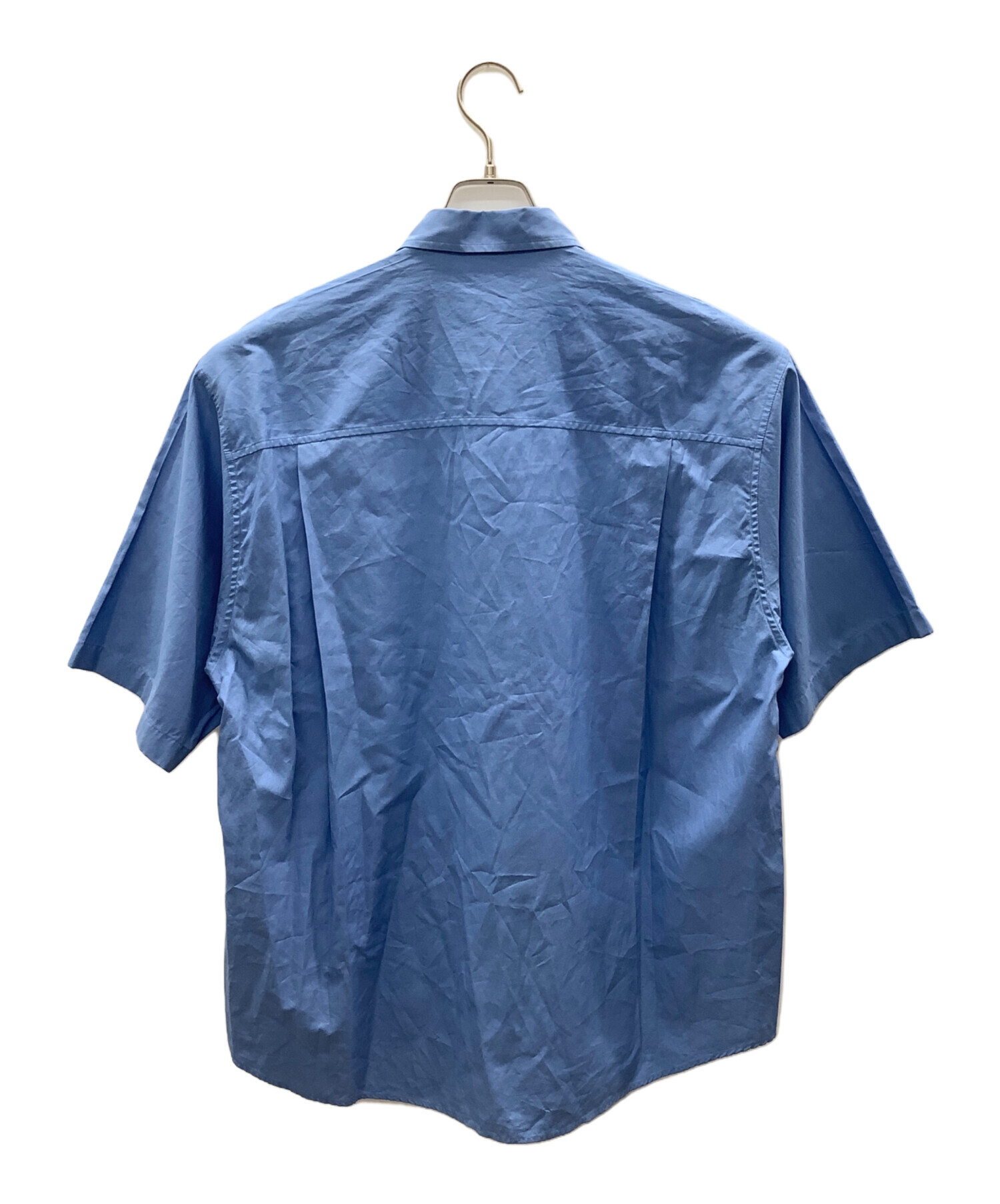 AURALEE オーラリー ベスト 1(M位) 水色 【古着】【中古】 中古・古着通販】AURALEE (オーラリー) SUVIN HIGH COUNT CLOTH DOWN