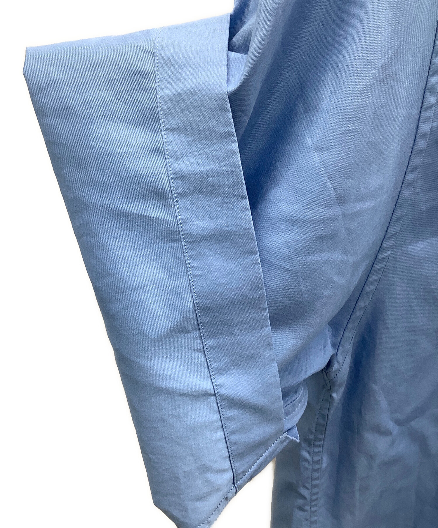 中古・古着通販】AURALEE (オーラリー) 半袖シャツ スカイブルー