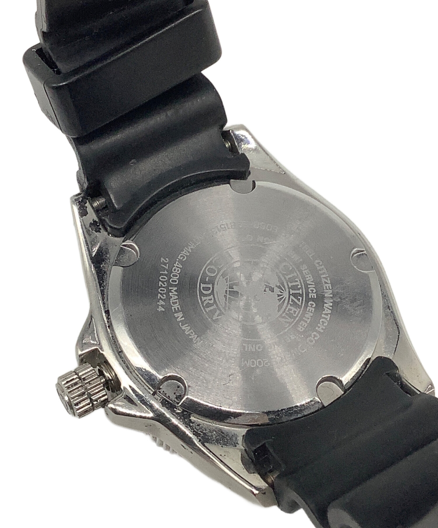 【中古】 日帝末期暗黒時代の灯として 中古・古着通販】CITIZEN (シチズン) プロマスター MARINE ブラック
