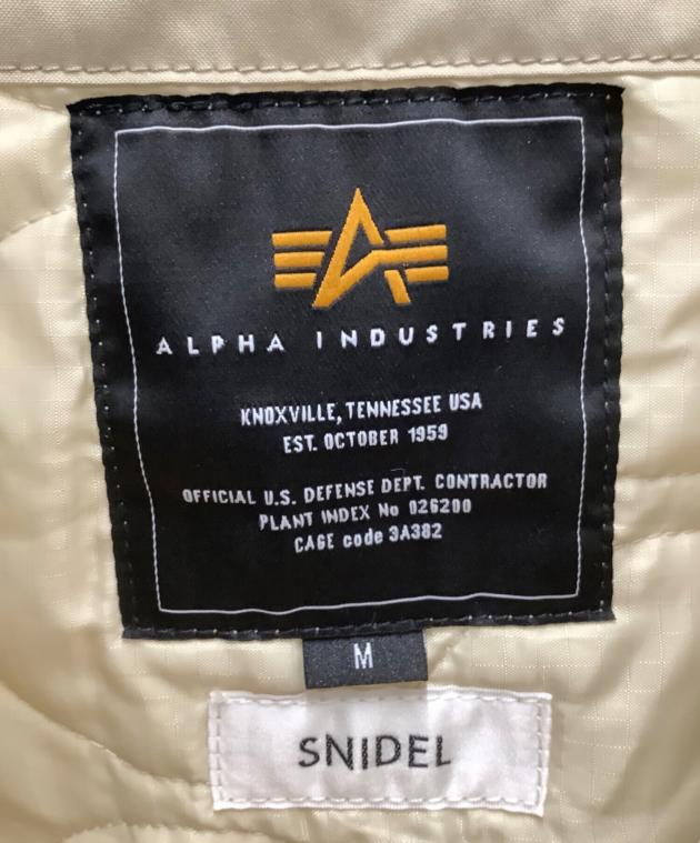 中古・古着通販】Snidel (スナイデル) ALPHA (アルファ) ALPHAコラボ