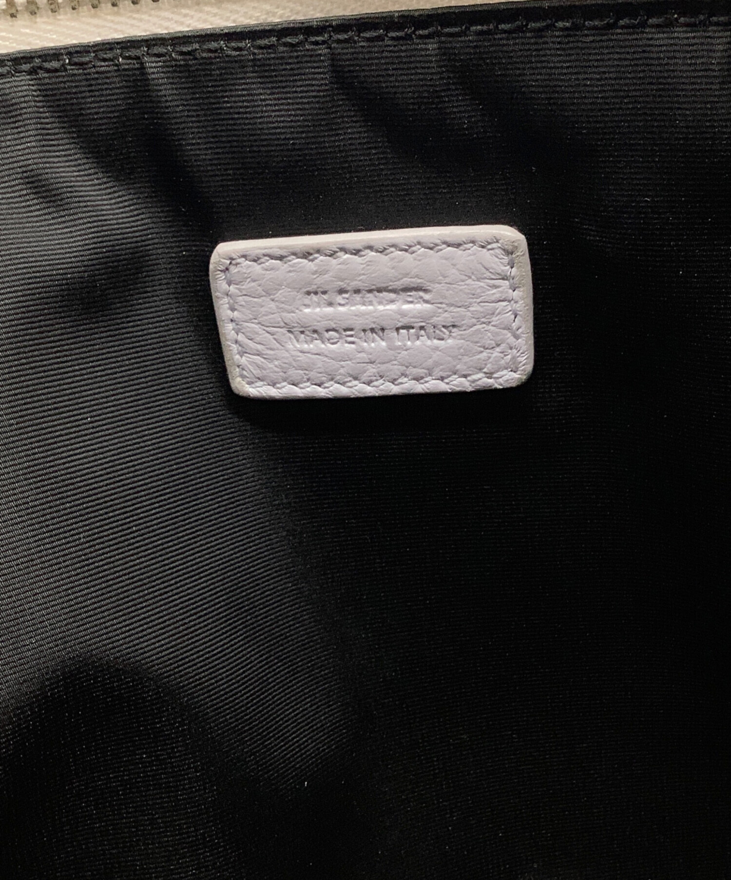 中古・古着通販】JIL SANDER (ジルサンダー) クラッチバッグ ホワイト