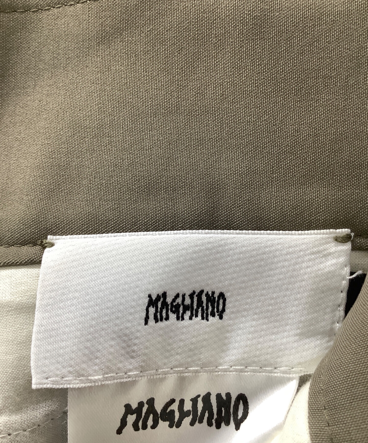 中古・古着通販】MAGLIANO (マリアーノ) スラックス カーキ サイズ:M