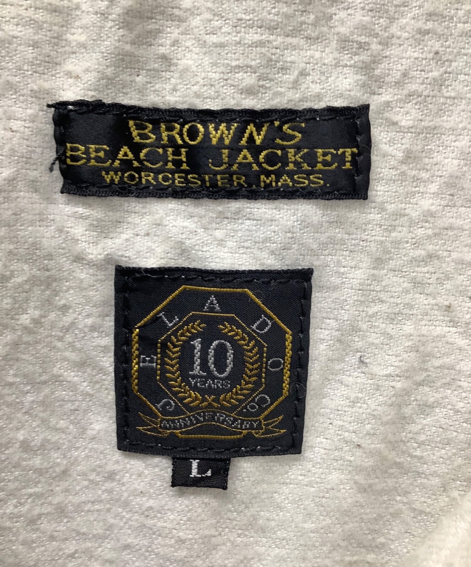JELADO ジェラード ビーチジャケット ほぼ未使用 美品 中古・古着通販】BROWN'S BEACH JACKET (ブラウンズ ビーチ
