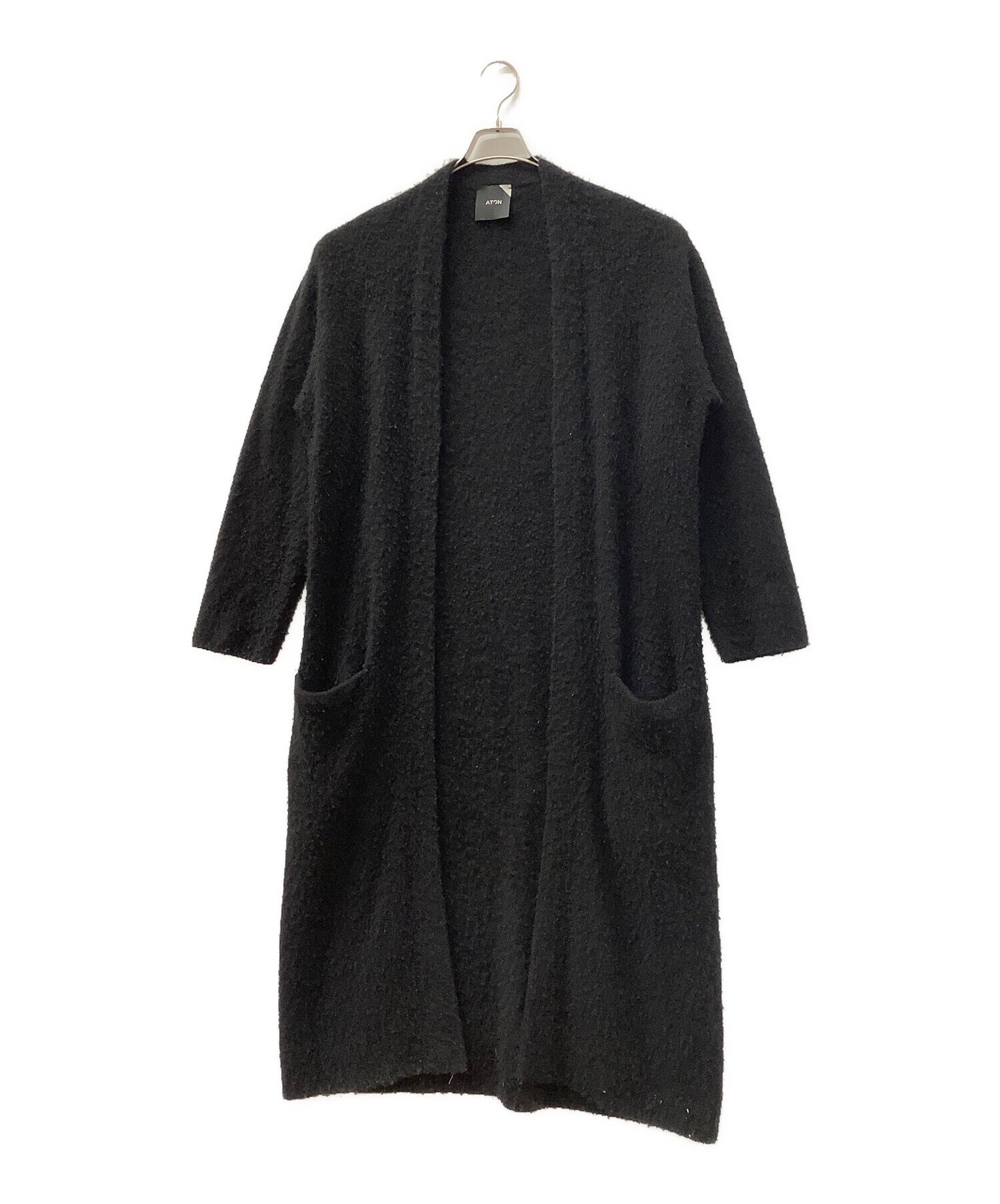 エイトン ATON カーディガン サイズ02 M レディース - ブルーグリーン