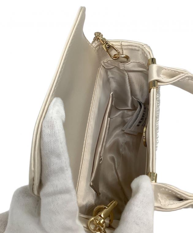 中古・古着通販】ZARA (ザラ) サテン風フェイクパールバッグ