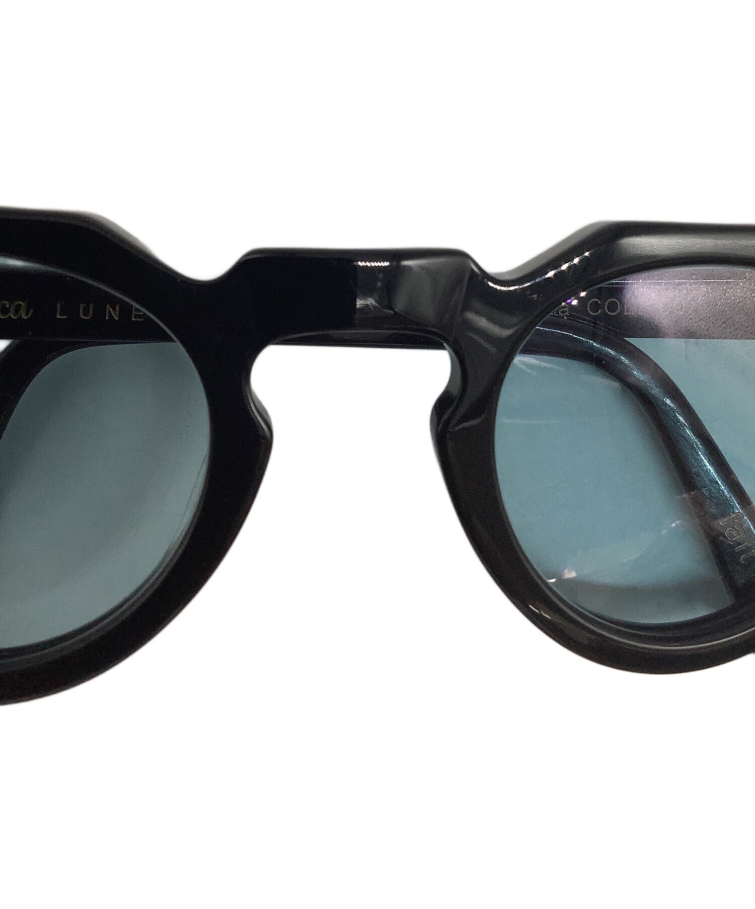 D*A様 Lesca Lunetier ブラックサングラス 中古・古着通販】Lesca Lunetier (レスカルネティエ) サングラス