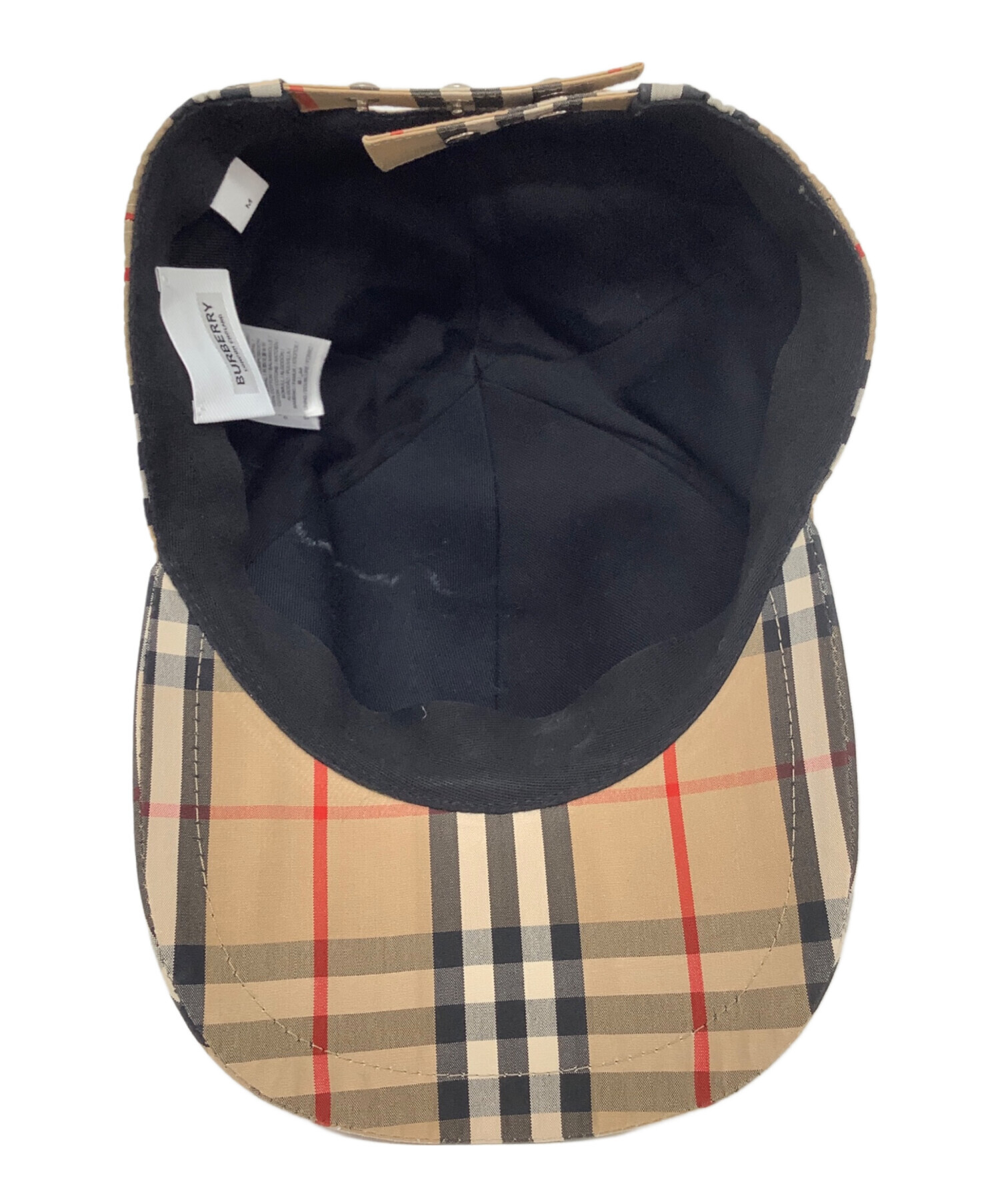 中古・古着通販】BURBERRY (バーバリー) キャップ ベージュ