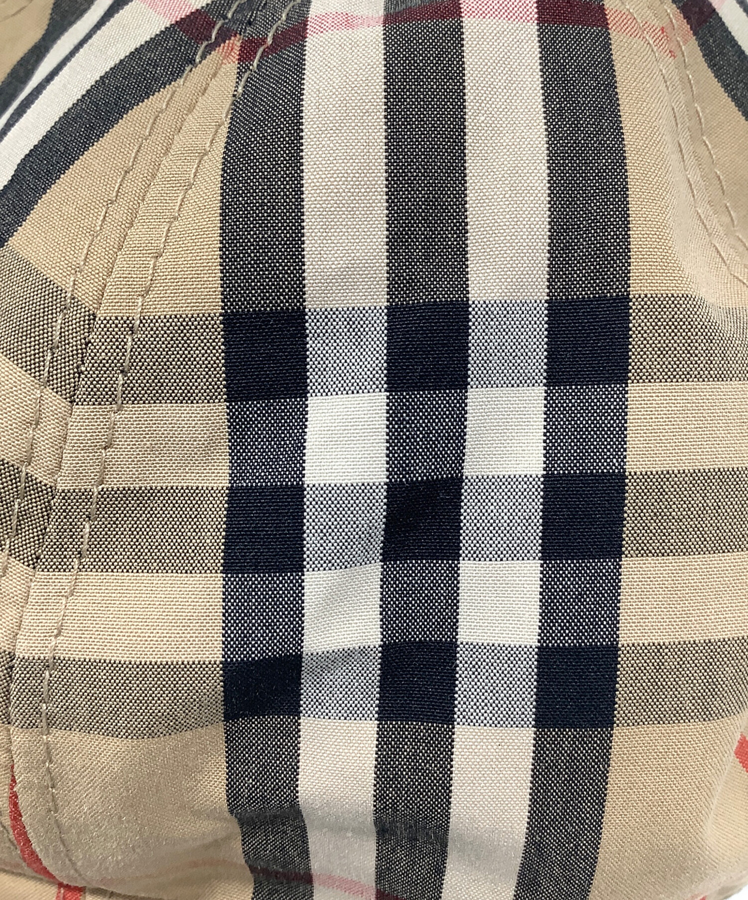中古・古着通販】BURBERRY (バーバリー) キャップ ベージュ サイズ:M