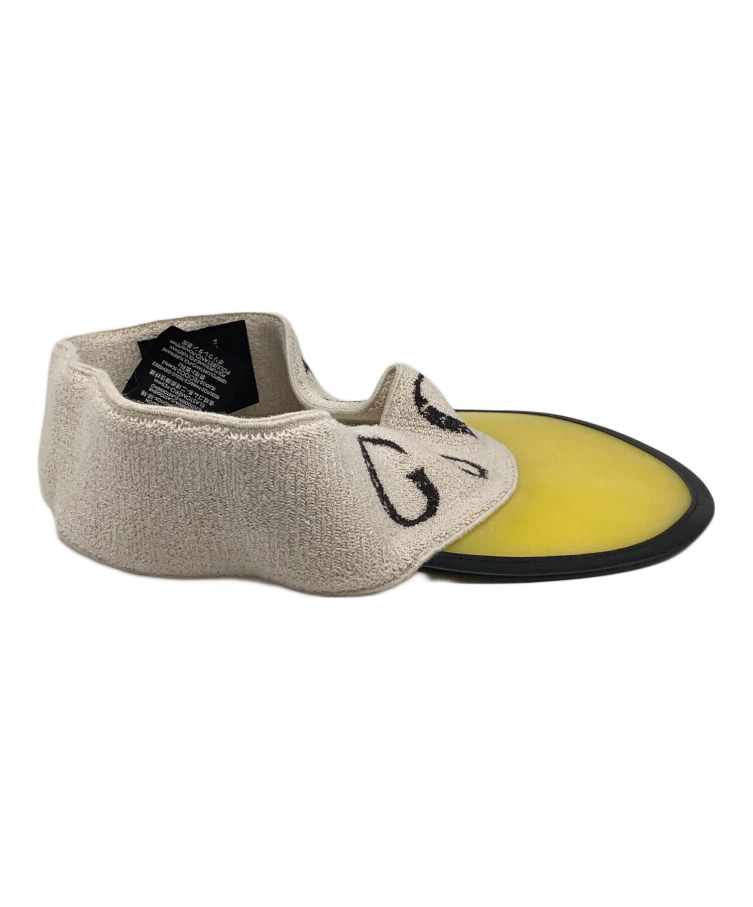 中古・古着通販】GUCCI (グッチ) サンバイザー ベージュ×イエロー
