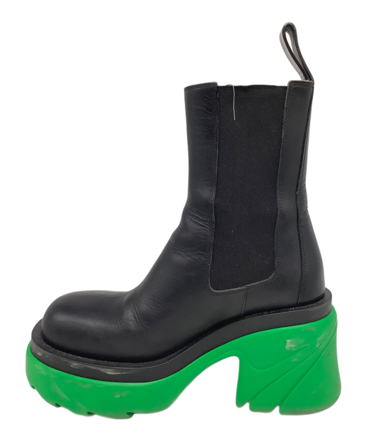 【最終底値】ボッテガヴェネタ サイズ36 保存袋付 サイドゴアブーツ ブラック 中古・古着通販】BOTTEGA VENETA (ボッテガベネタ) サイドゴア