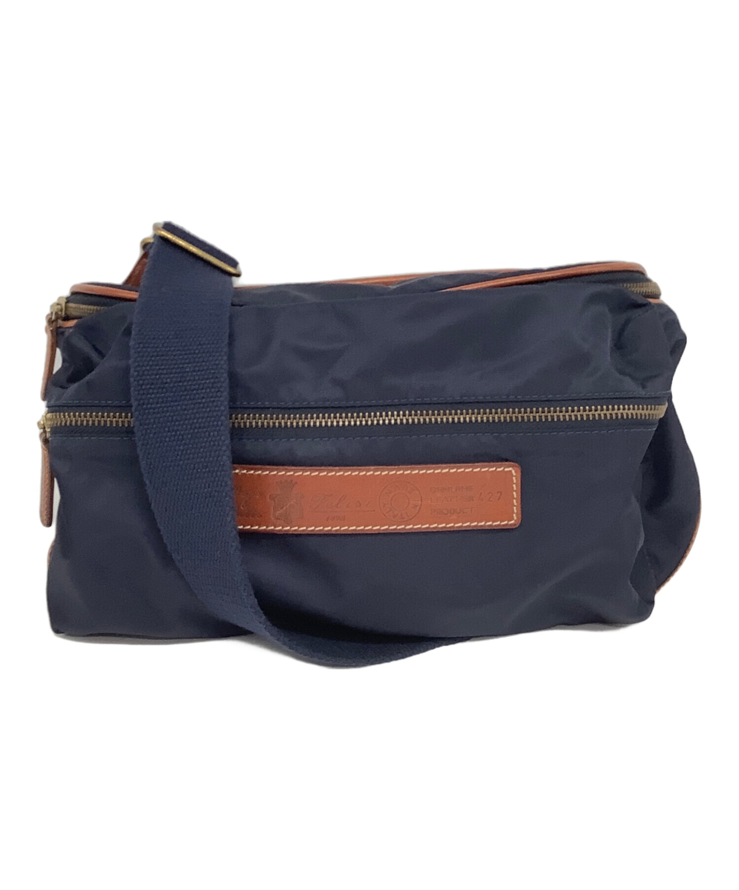 新品未使用 Felisi フェリージ ショルダーバック ボディバッグ ブラウン 中古・古着通販】Felisi (フェリージ) ボディバッグ ブラウン