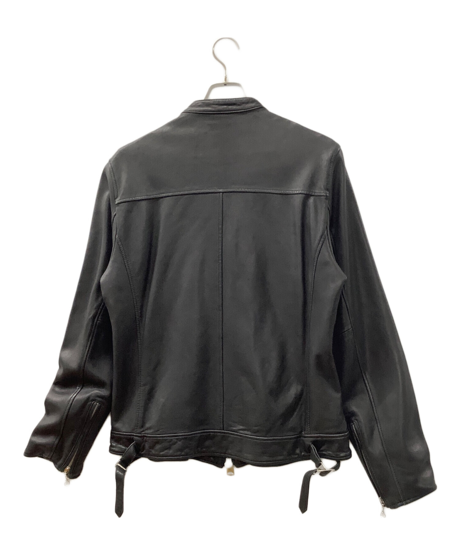 中古・古着通販】AVIREX (アヴィレックス) レザージャケット ブラック 